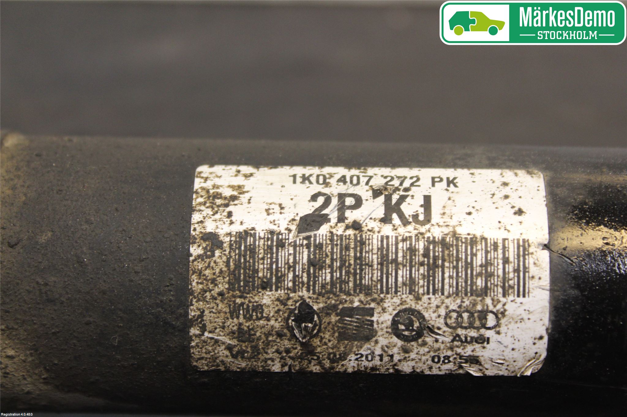 Volkswagen VW PASSAT 11-14 Drivaxel Fram Höger