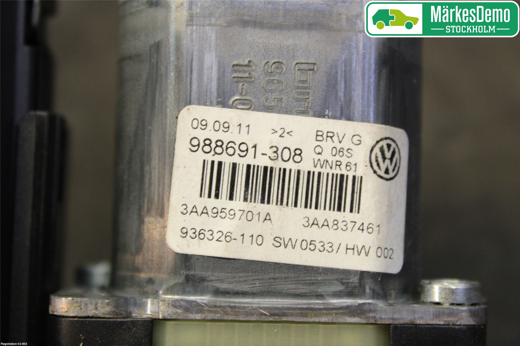 Volkswagen VW PASSAT 11-14 Fönsterhissmotor