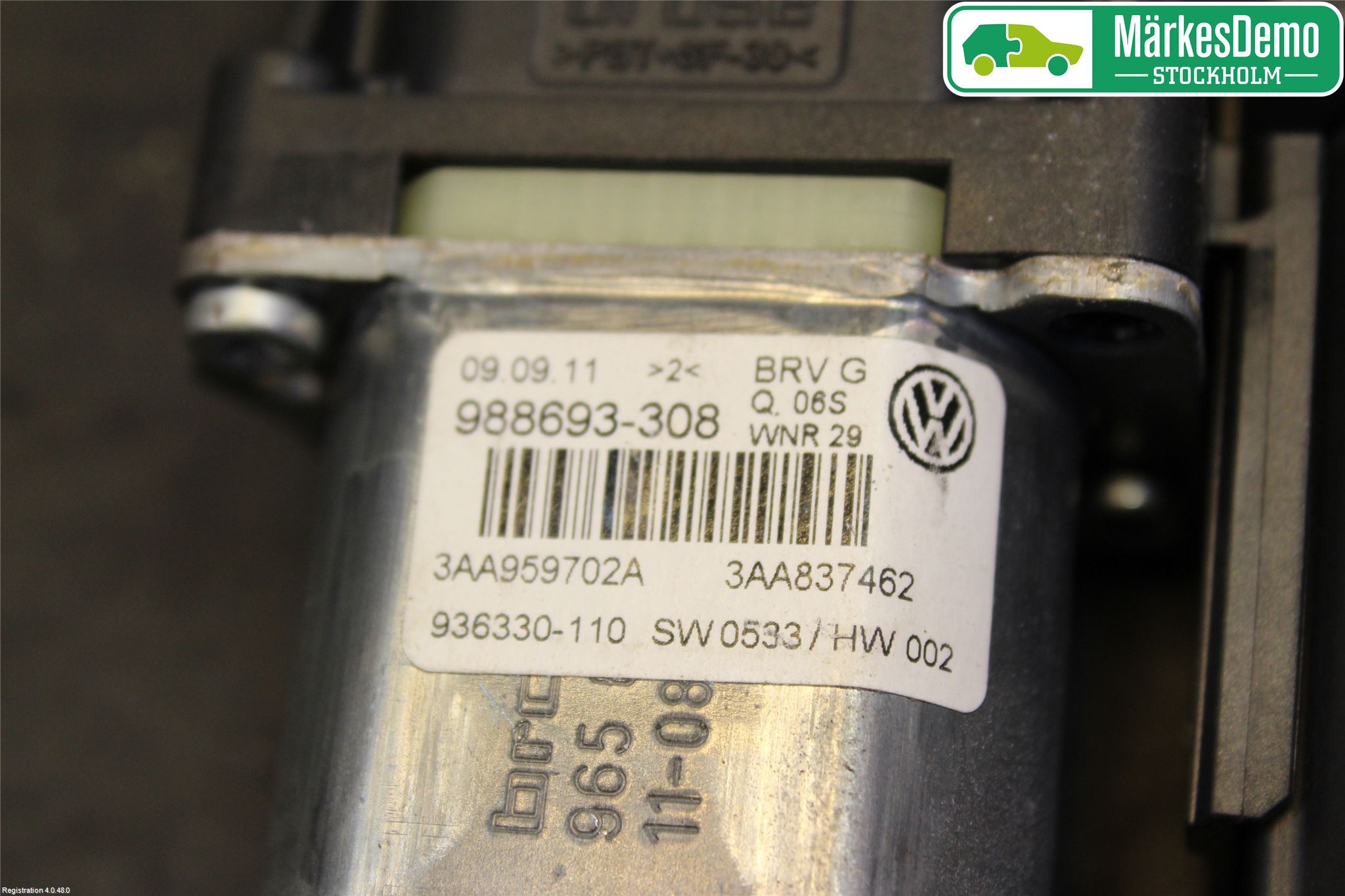 Volkswagen VW PASSAT 11-14 Fönsterhissmotor