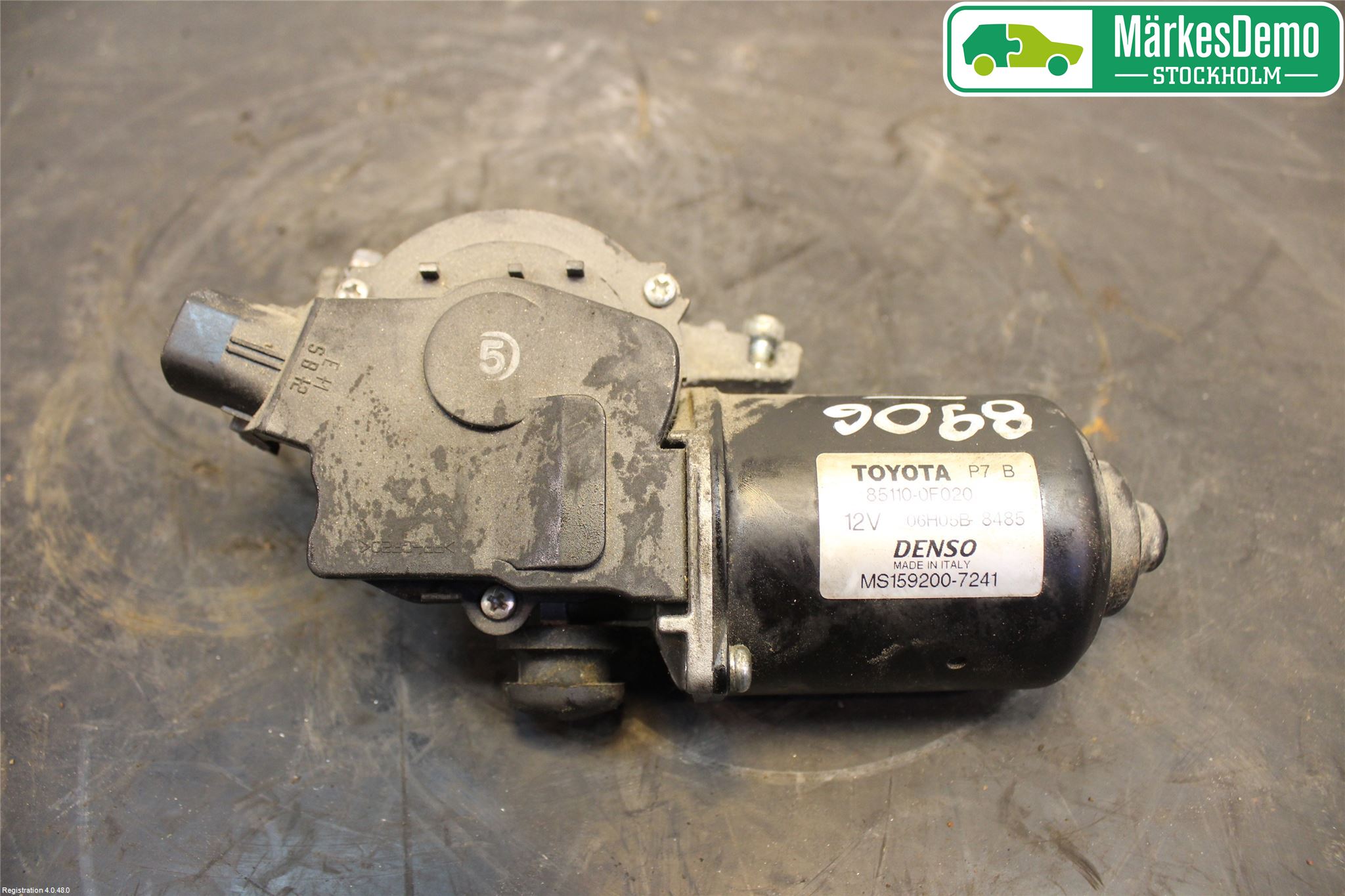 Toyota COROLLA VERSO 04-07 Torkarmotor Vindruta