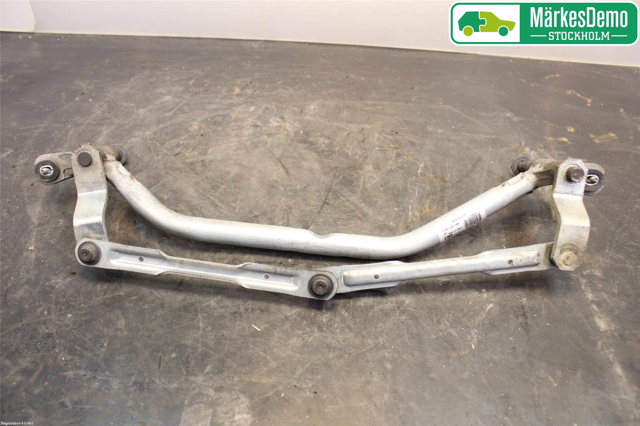 Peugeot 207 Torkarmekanism Vindruta