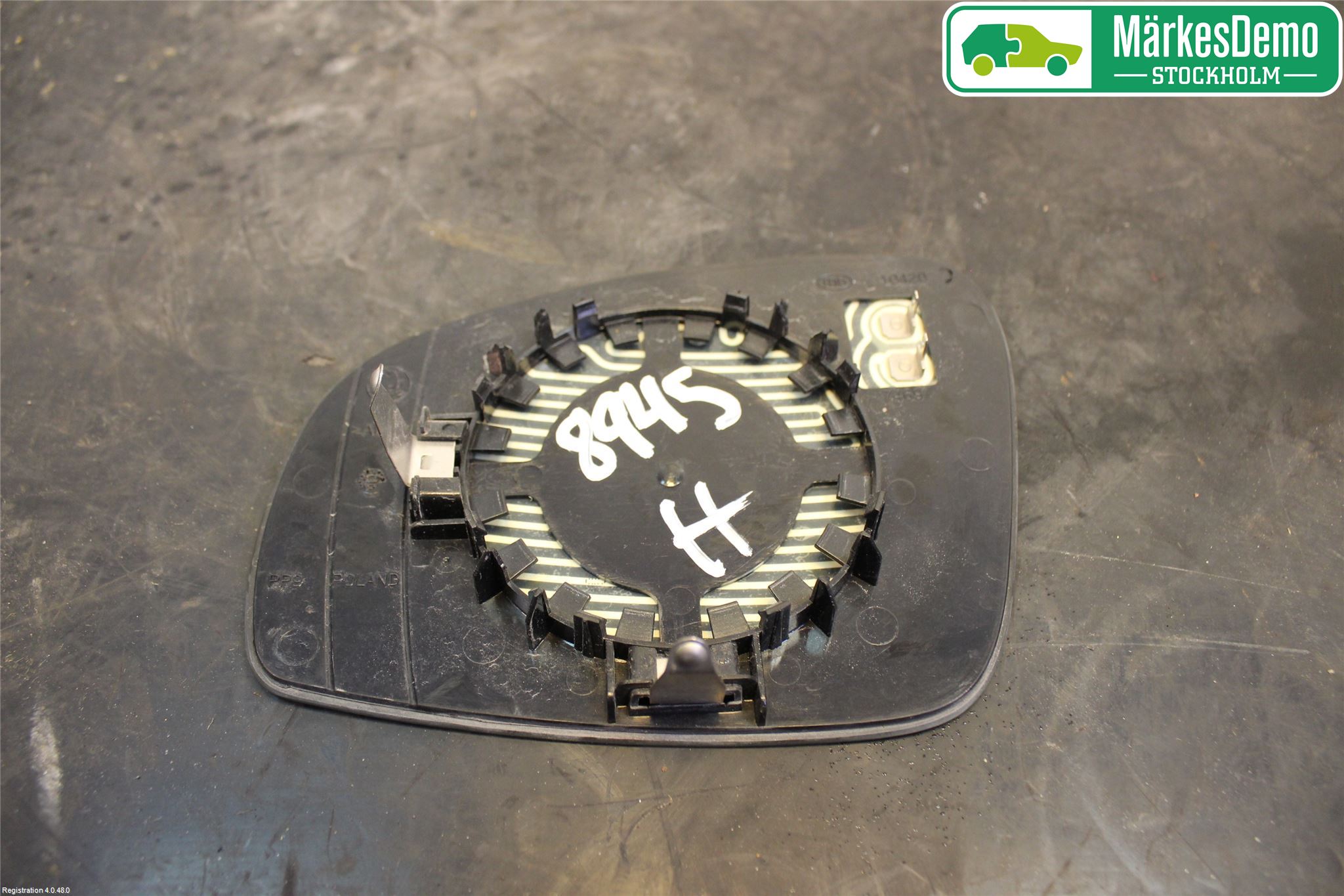 Skoda FABIA 07-14 Spegelglas Hö