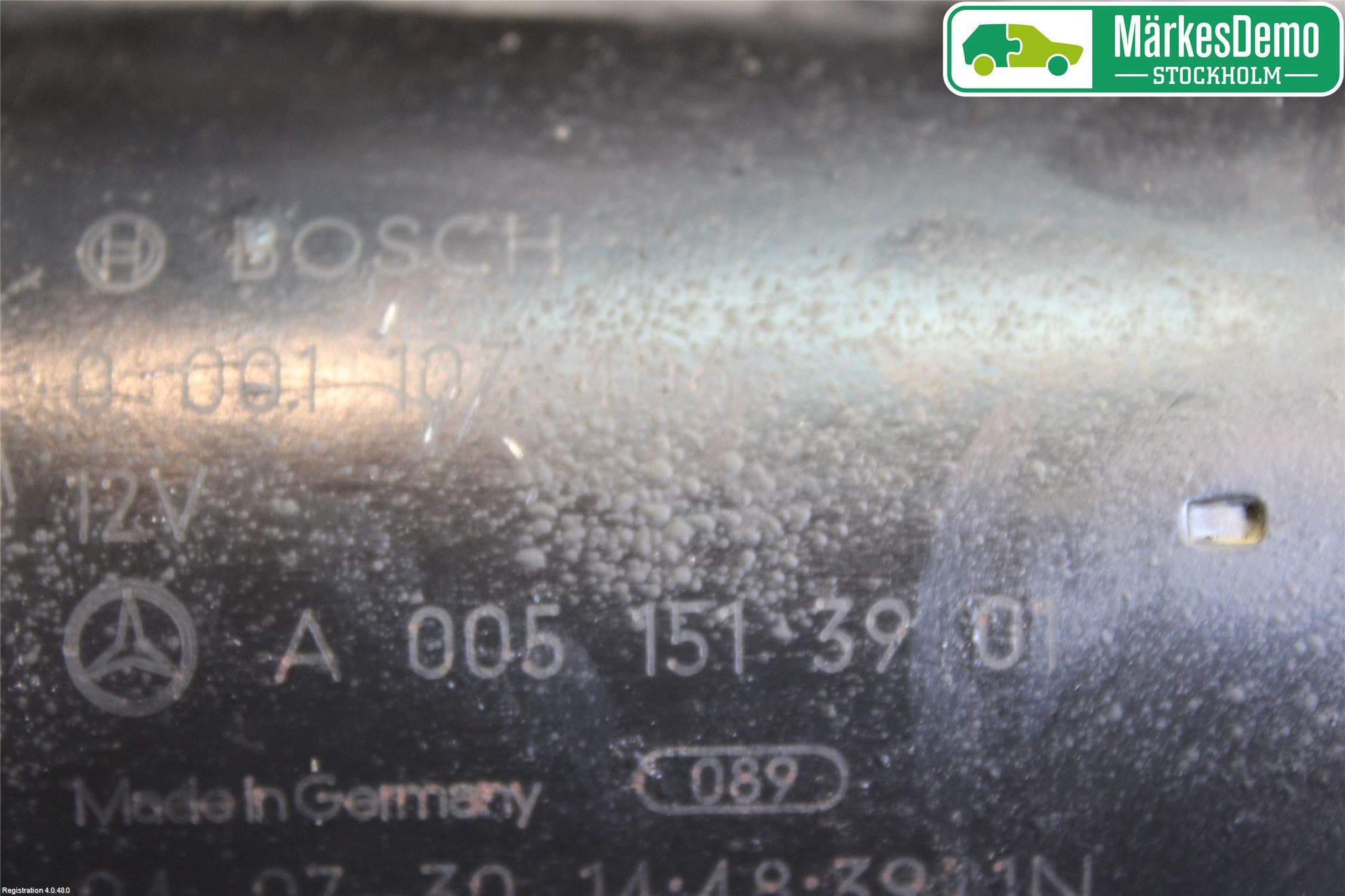 Mercedes-Benz MB C (203) 00-07 Startmotor