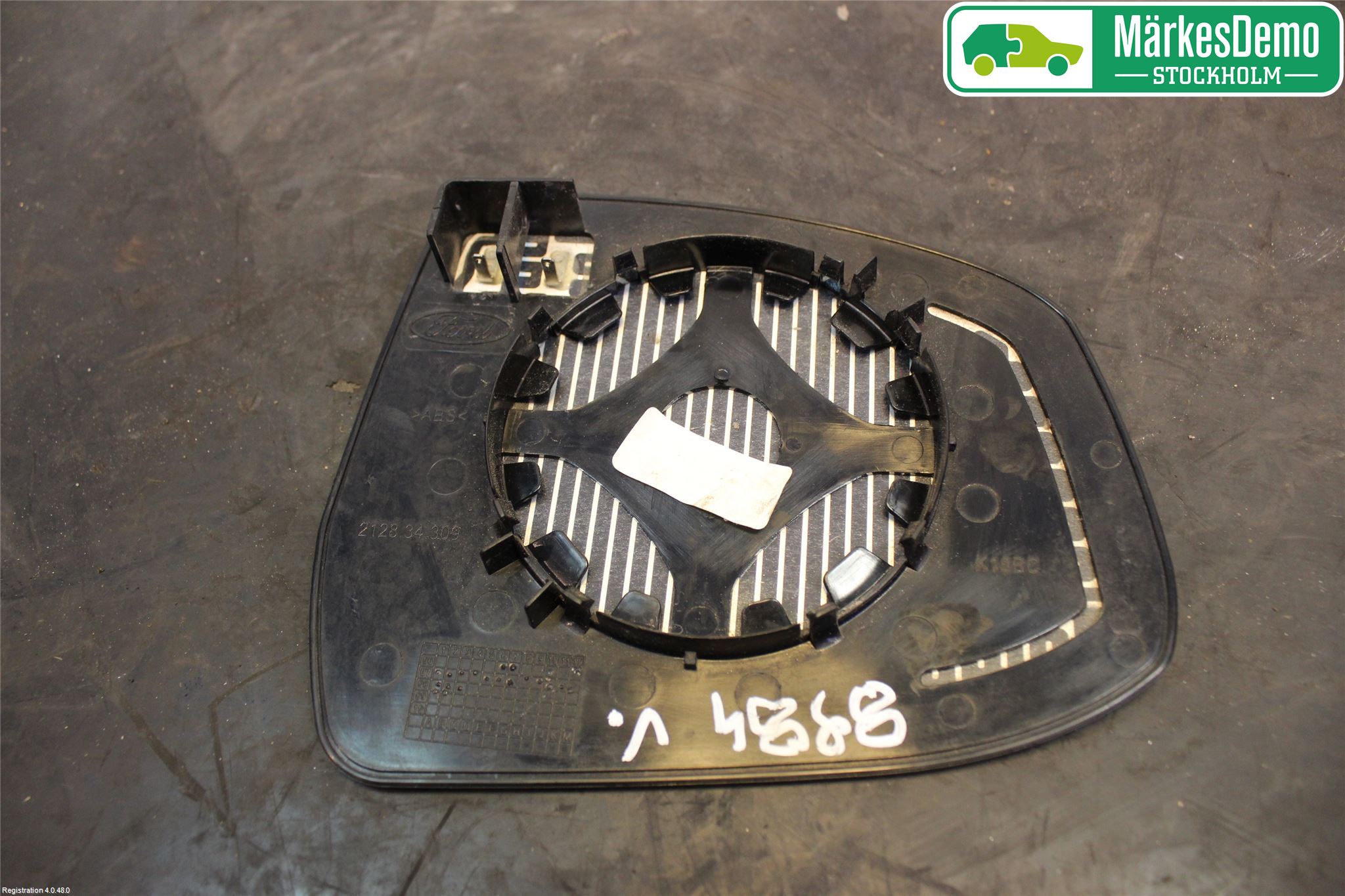 Ford MONDEO 07-15 Spegelglas Vä