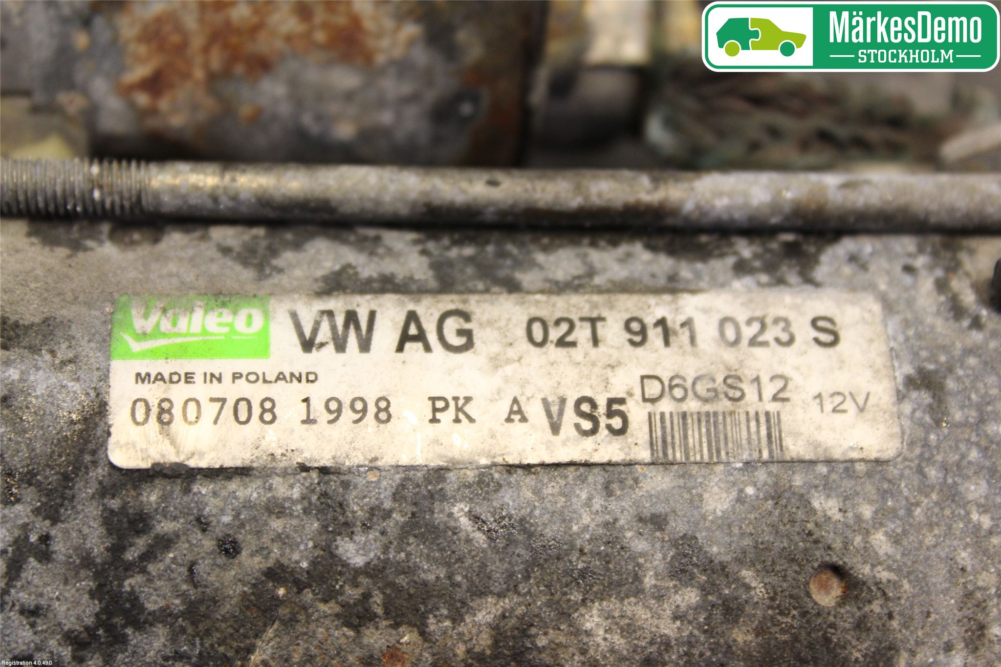 Skoda FABIA 07-14 Startmotor