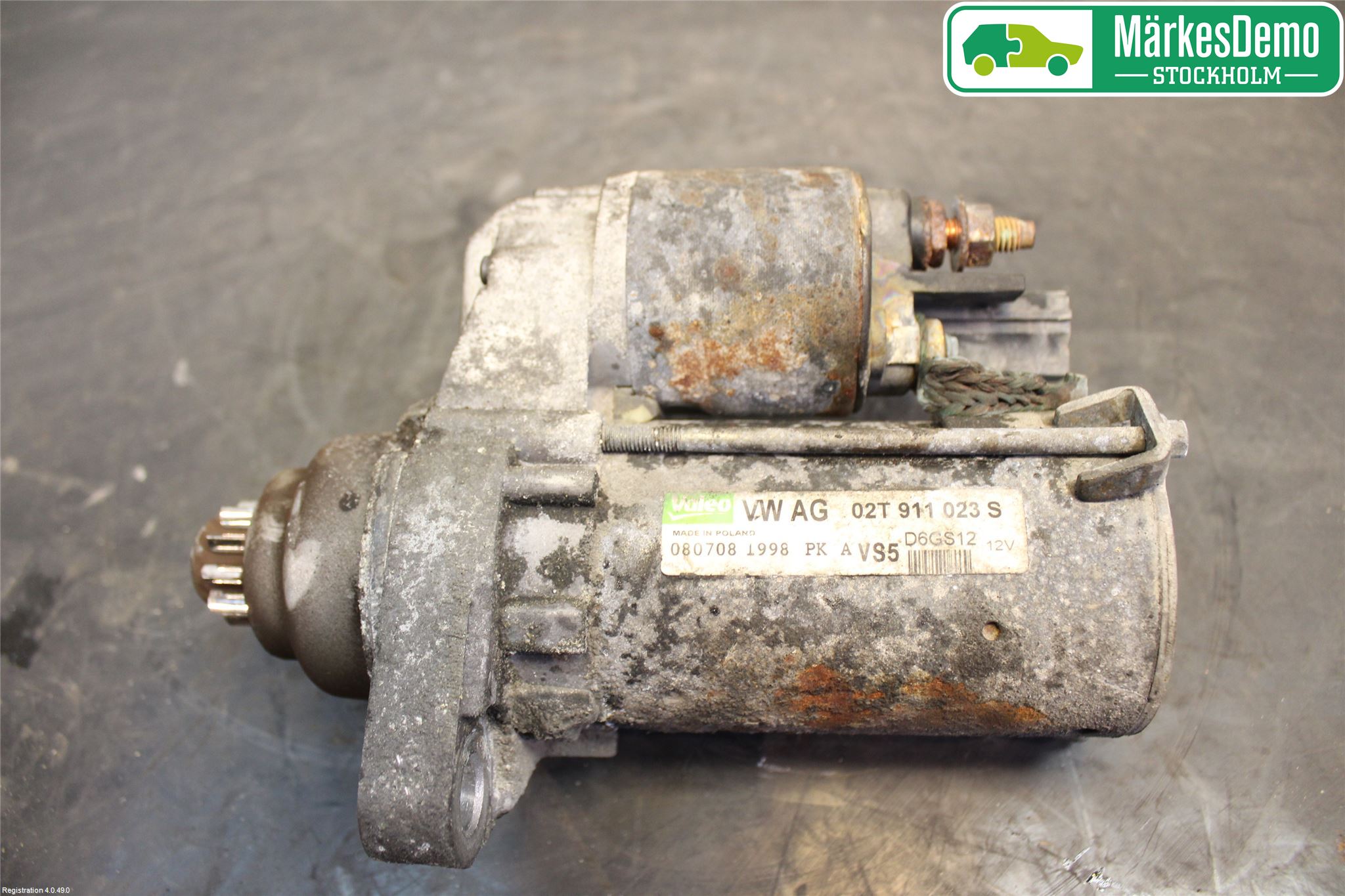 Skoda FABIA 07-14 Startmotor