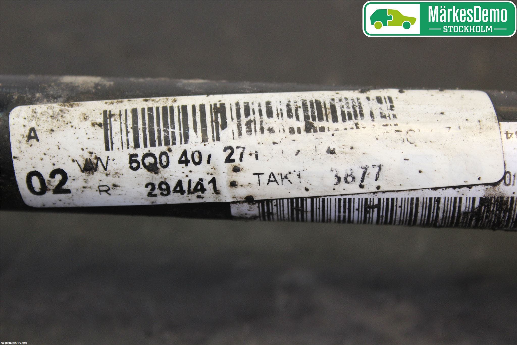 Volkswagen VW GOLF / E-GOLF VII 13-20 Drivaxel Fram Vänster