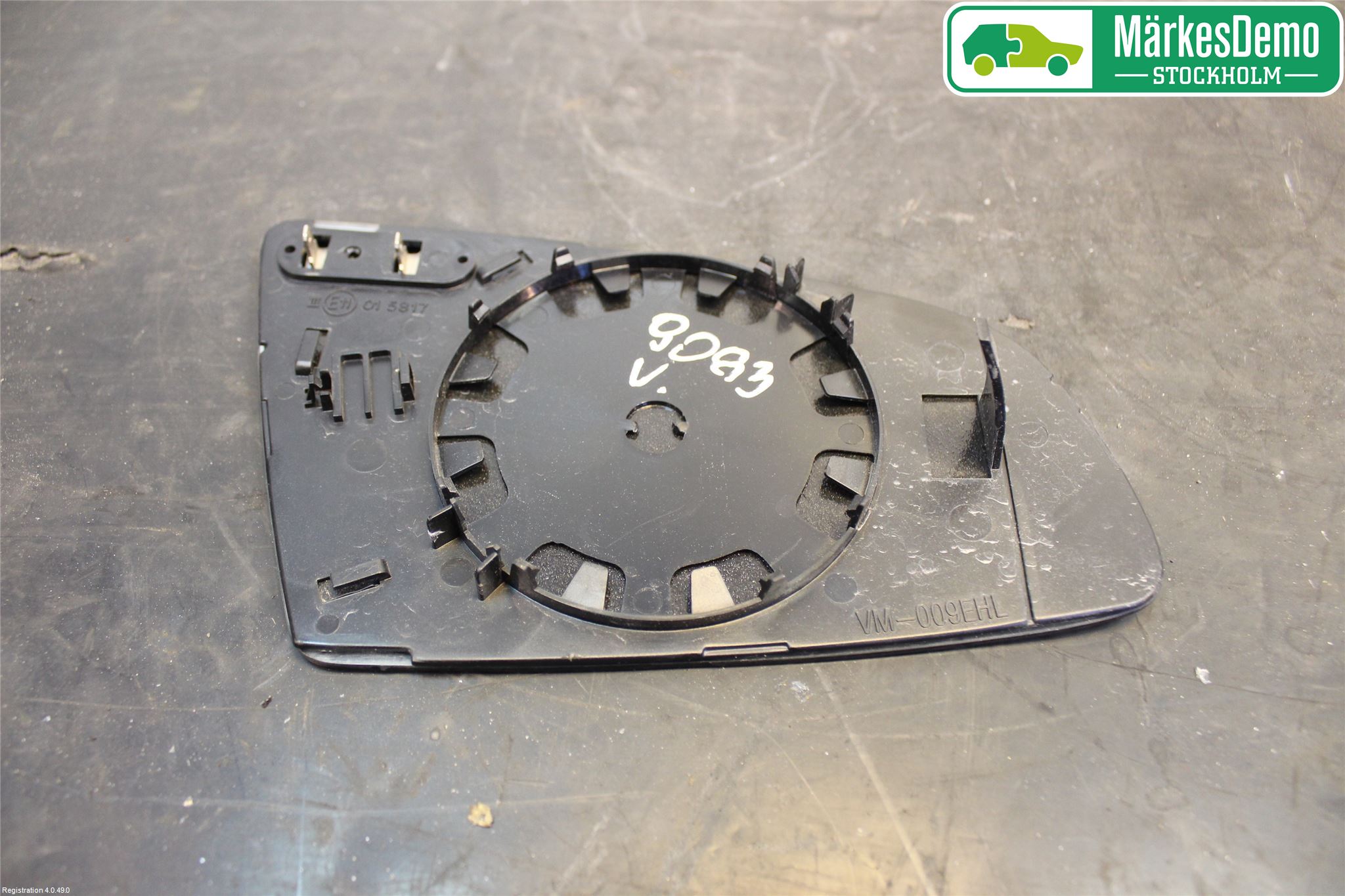 Audi A3/S3 05-13 Spegelglas Vä