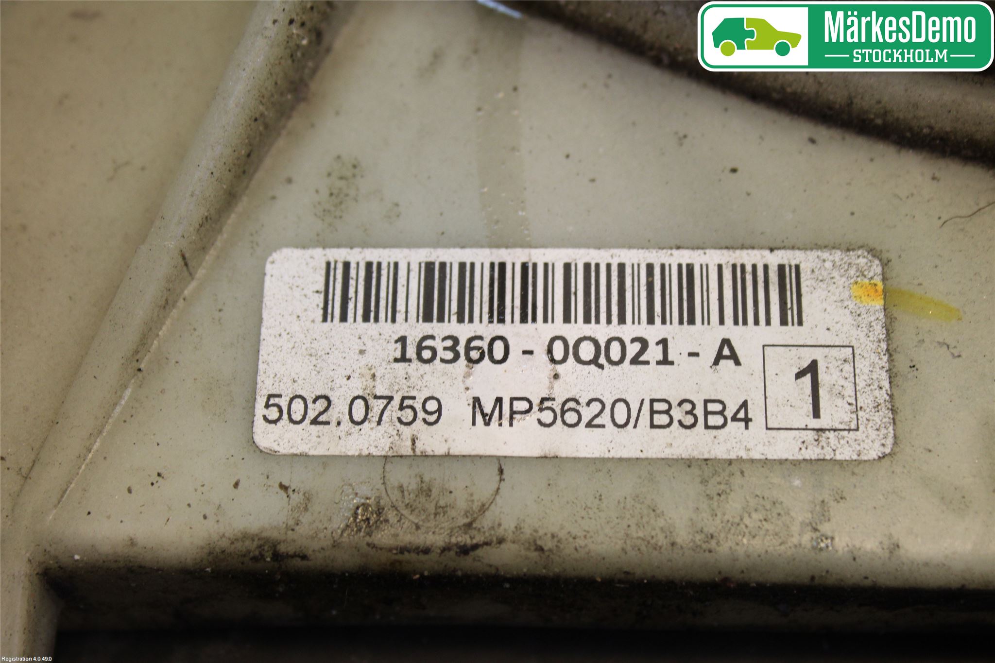 Toyota AYGO 15-21 Kylfläkt El