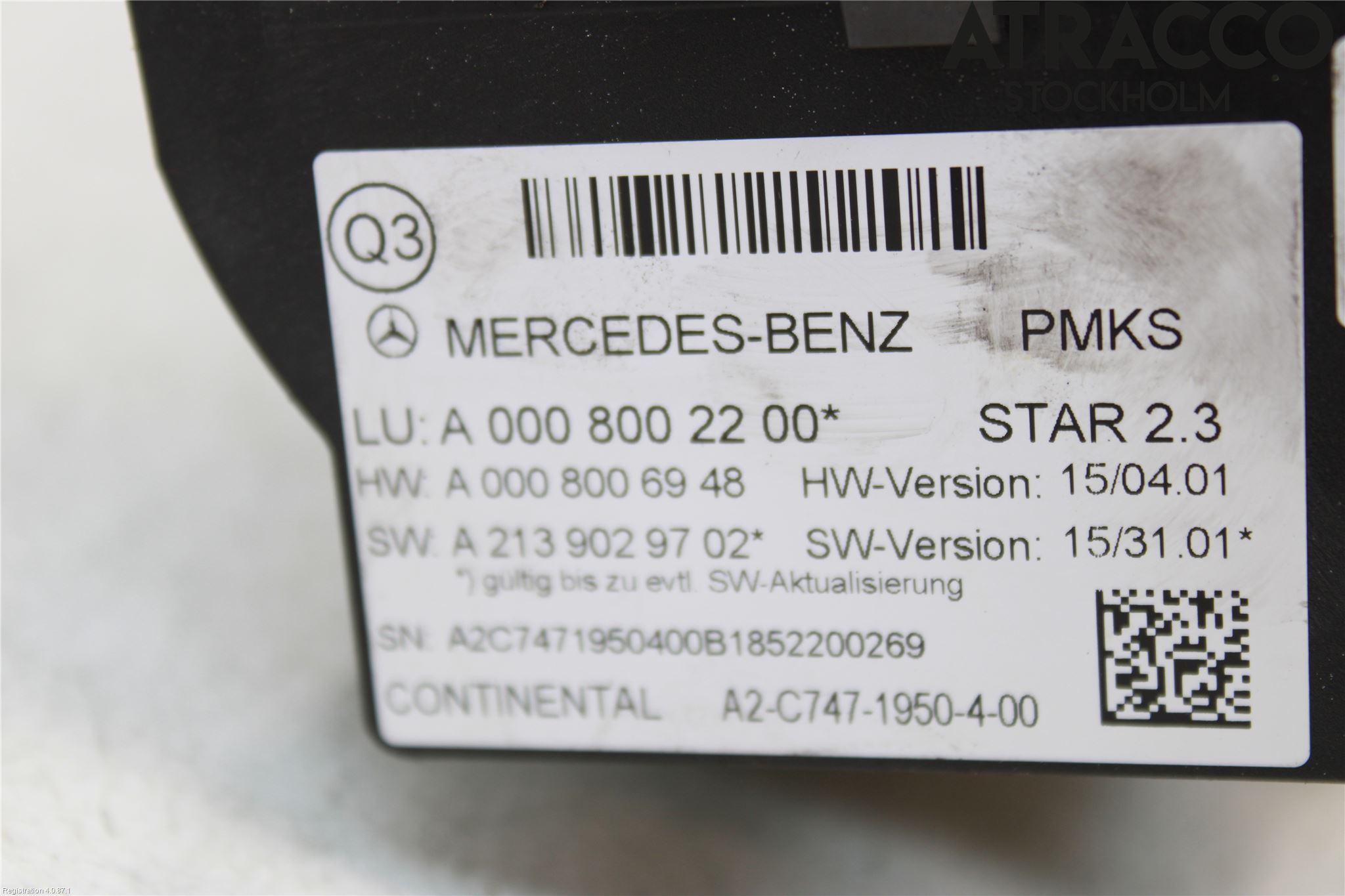 Mercedes-Benz MB S-KLASS (W222) 13-20 Vakuumpump