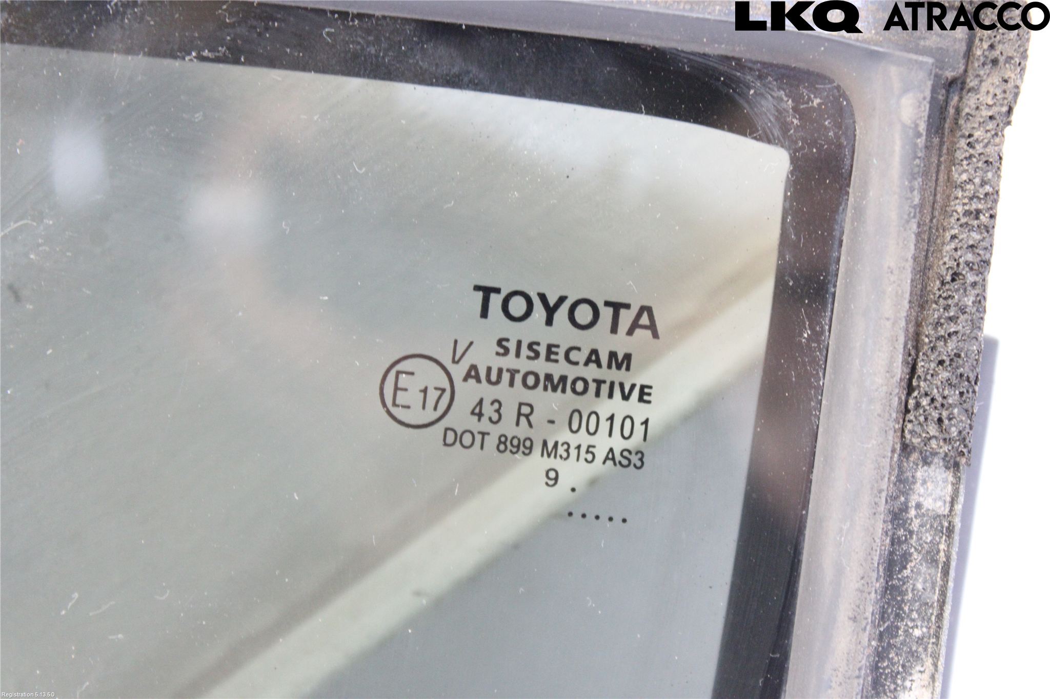 Toyota C-HR 16-23 Dörruta Bak Lilla Vä