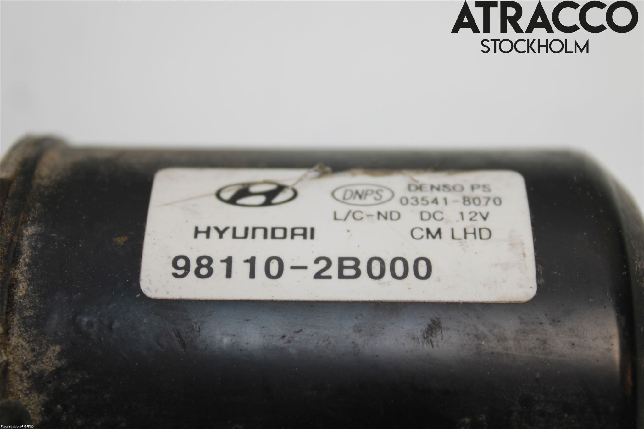 Hyundai SANTA FE  06-12 Torkarmotor Vindruta