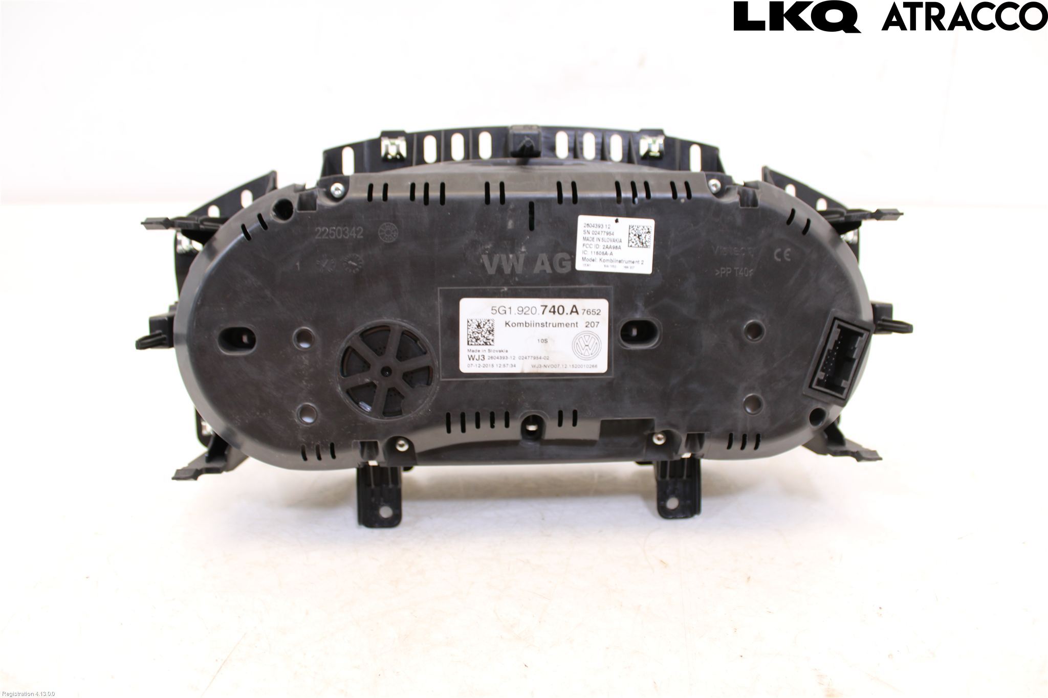 Volkswagen VW GOLF / E-GOLF VII 13-20 Instrument Komb