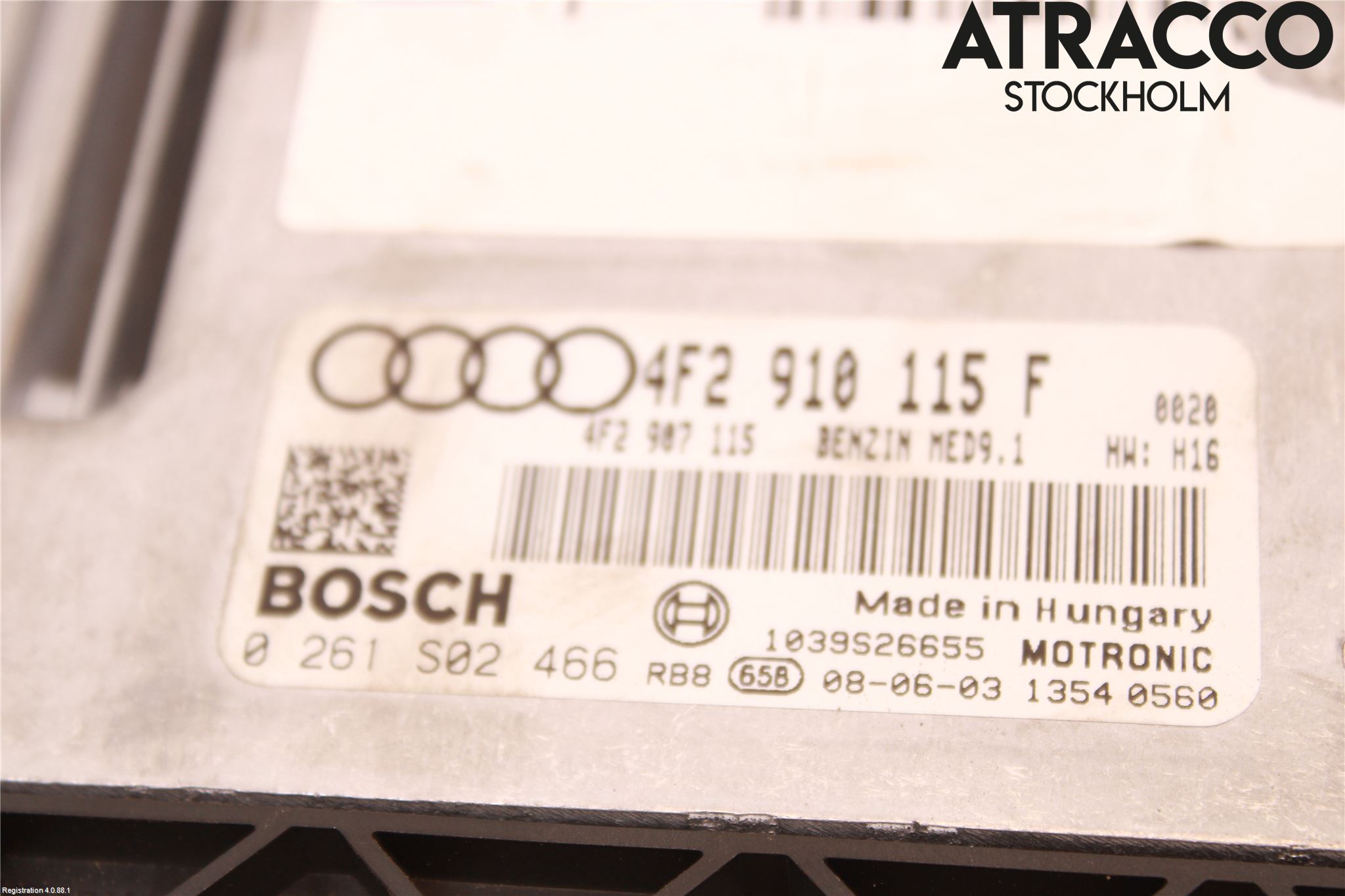 Audi A6/S6     05-11 Styrenhet Insprut Bensin