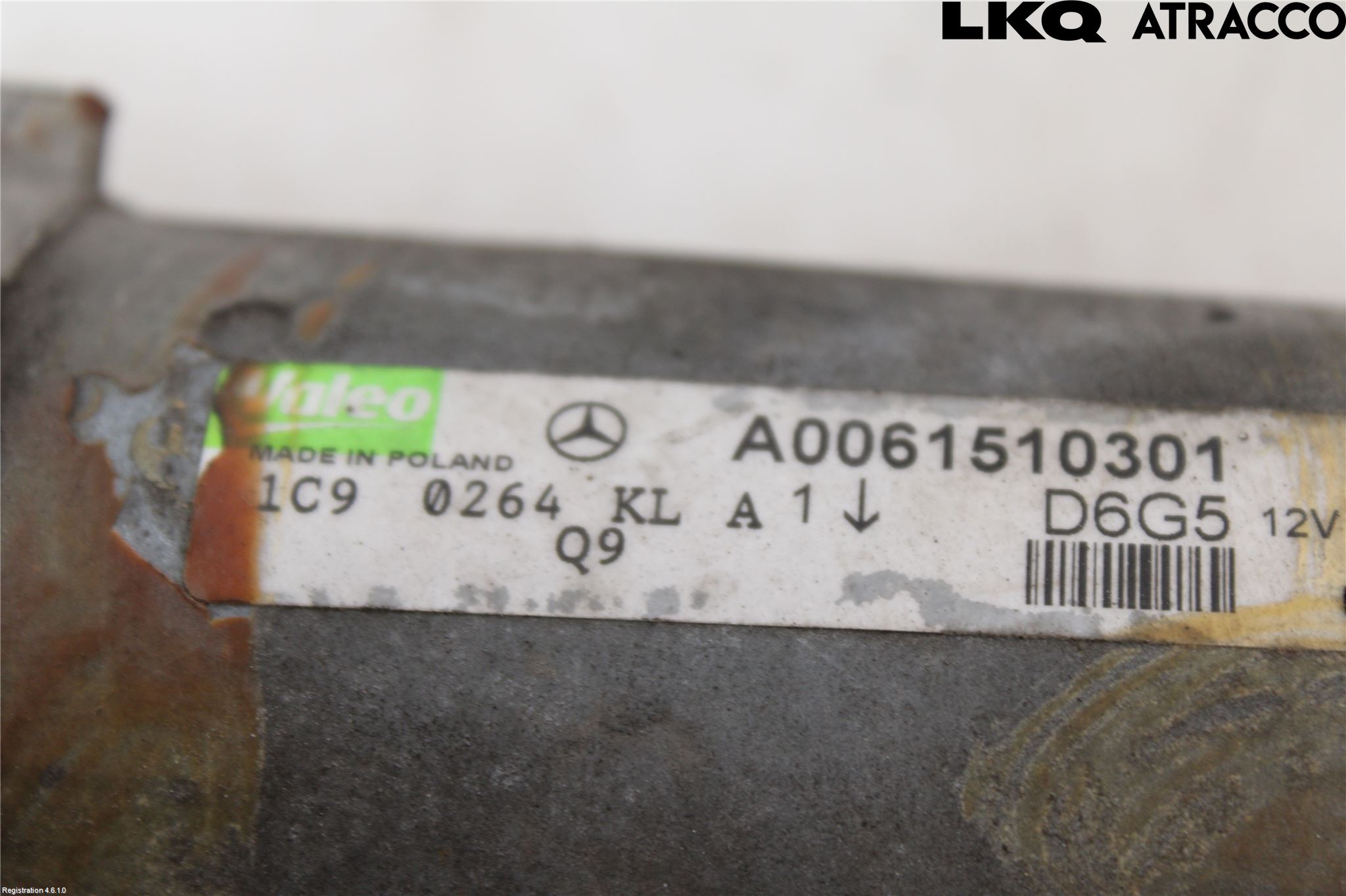 Mercedes-Benz MB B-KLASS (W245) 05-12 Startmotor