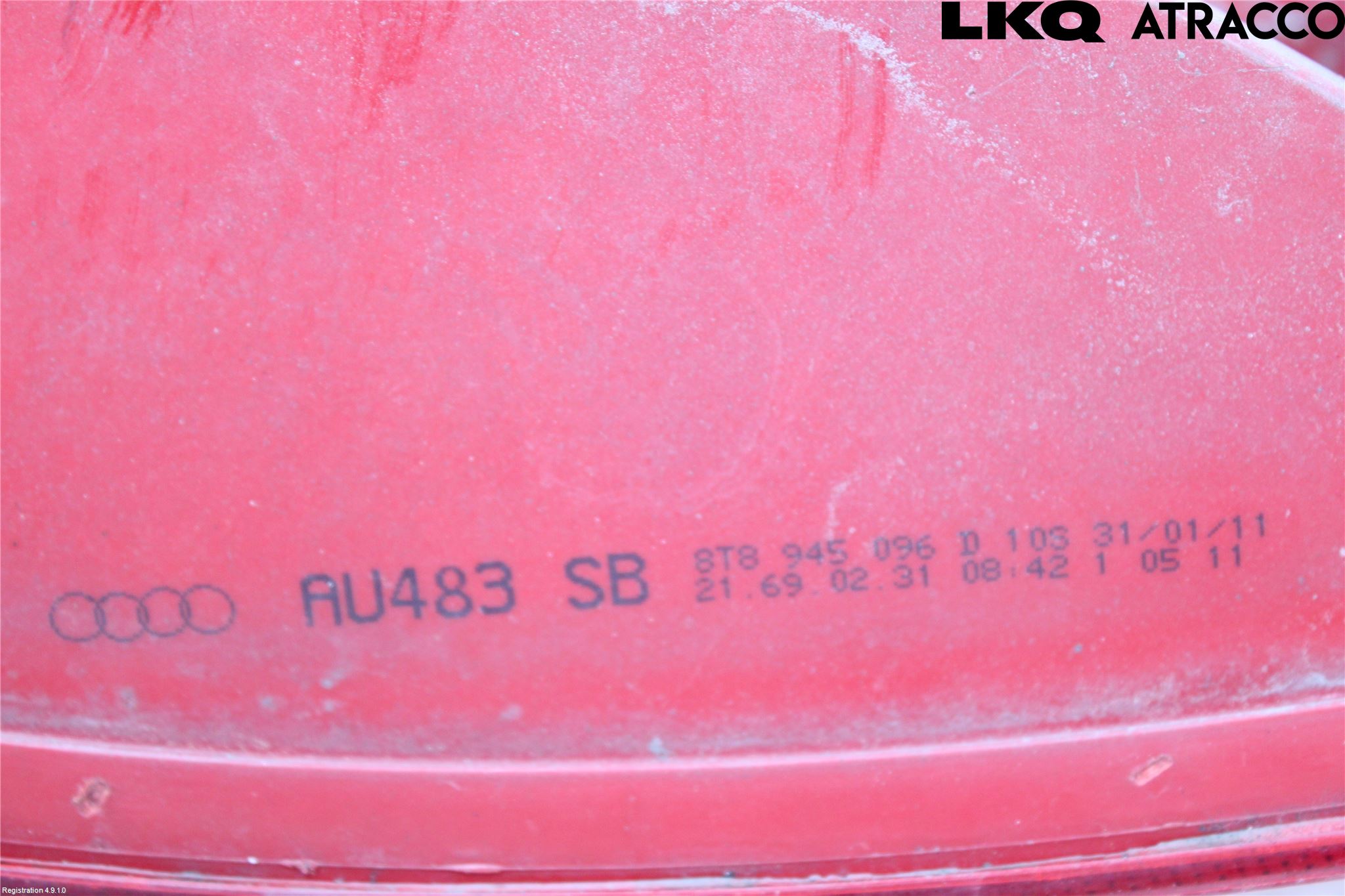 Audi A4/S4 08-11 Bakljus Höger