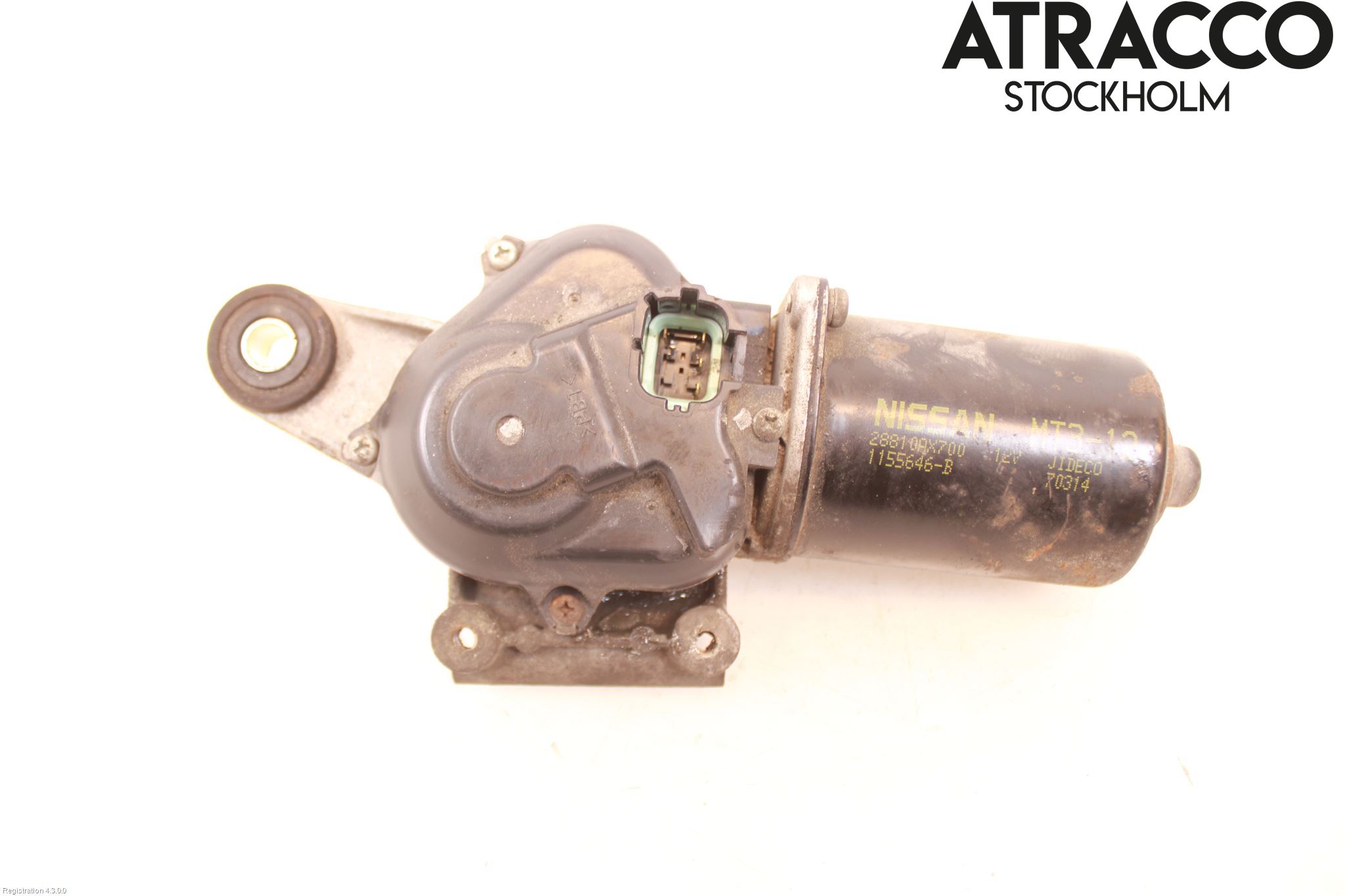 Nissan MICRA 03-07 Torkarmotor Vindruta