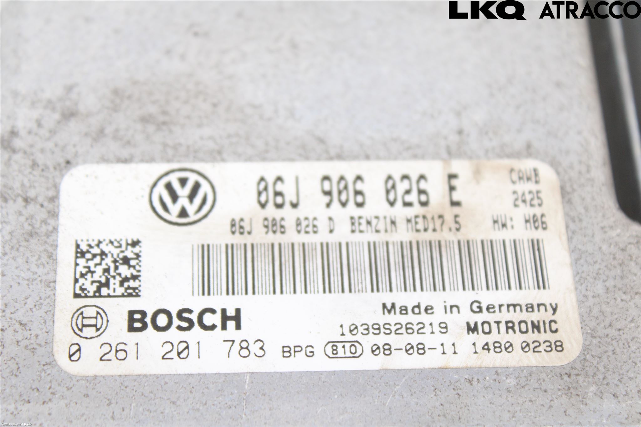 Volkswagen VW PASSAT 05-11 Styrenhet Insprut Bensin