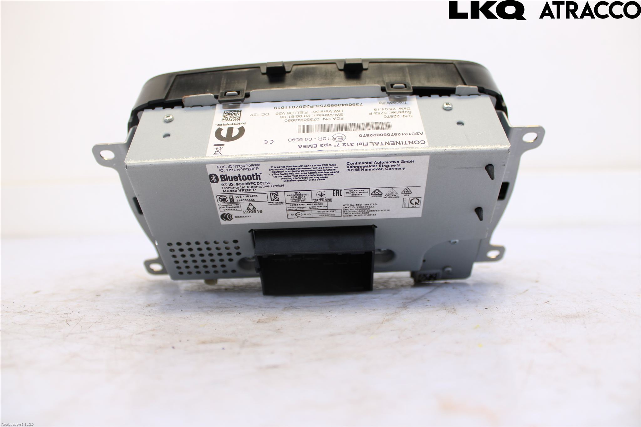 Fiat 500 07- Cd Radio - Multimediapanel
