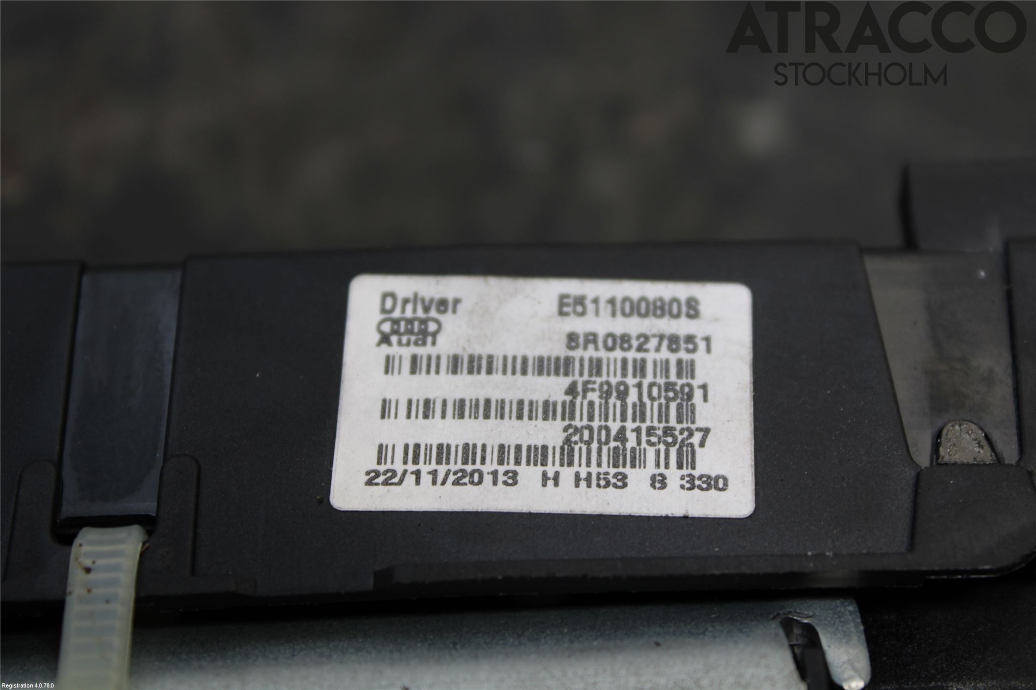 Audi Q5 09-16 Bakluckeöppnare Automatisk