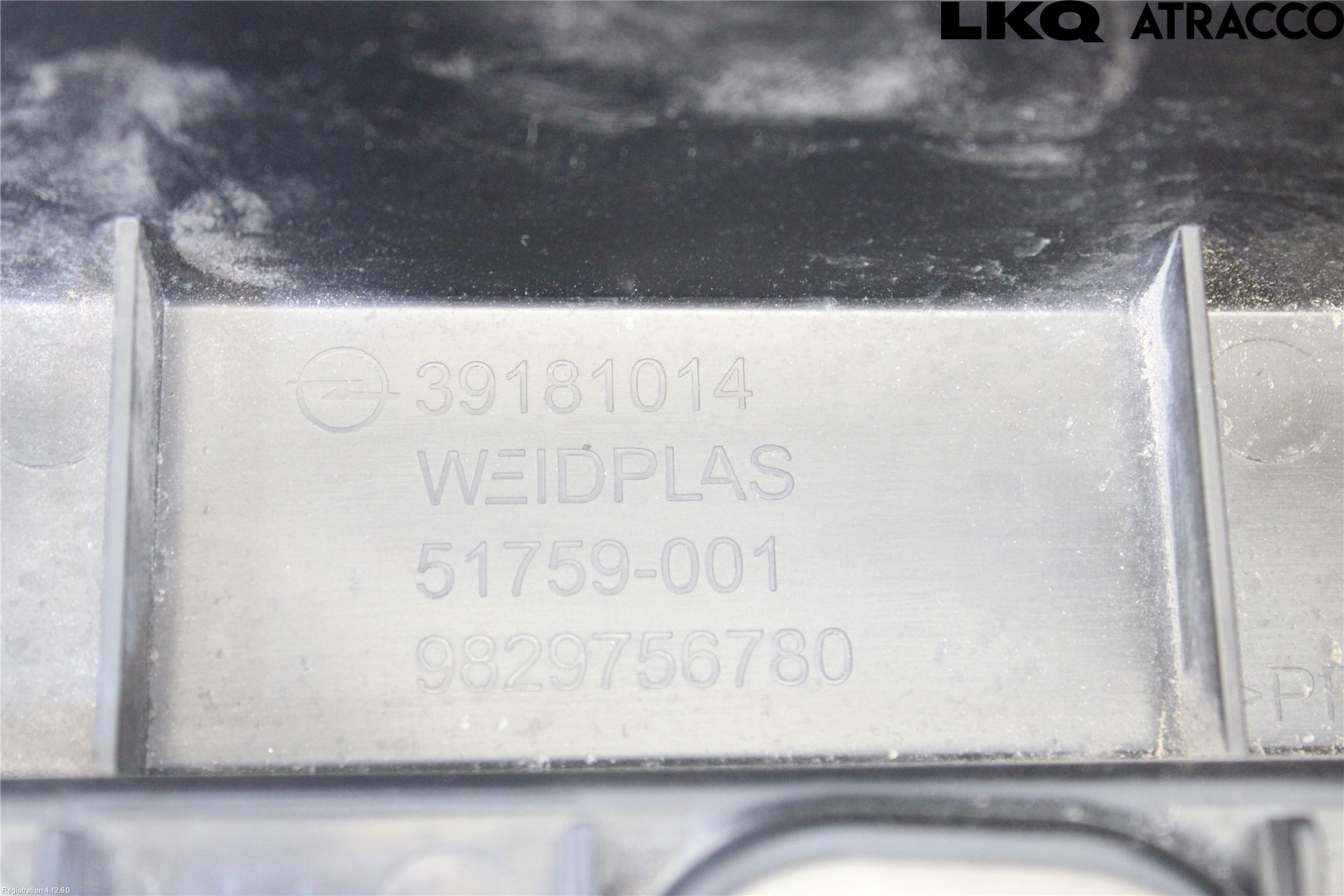 Opel CORSA F, CORSA-E 20- Deflektor Plåt-Plast Kylning