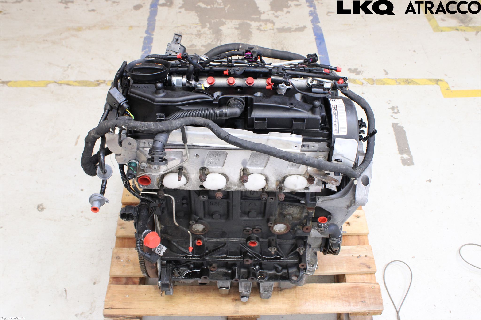 Volkswagen VW GOLF VI 09-13 Motor Diesel