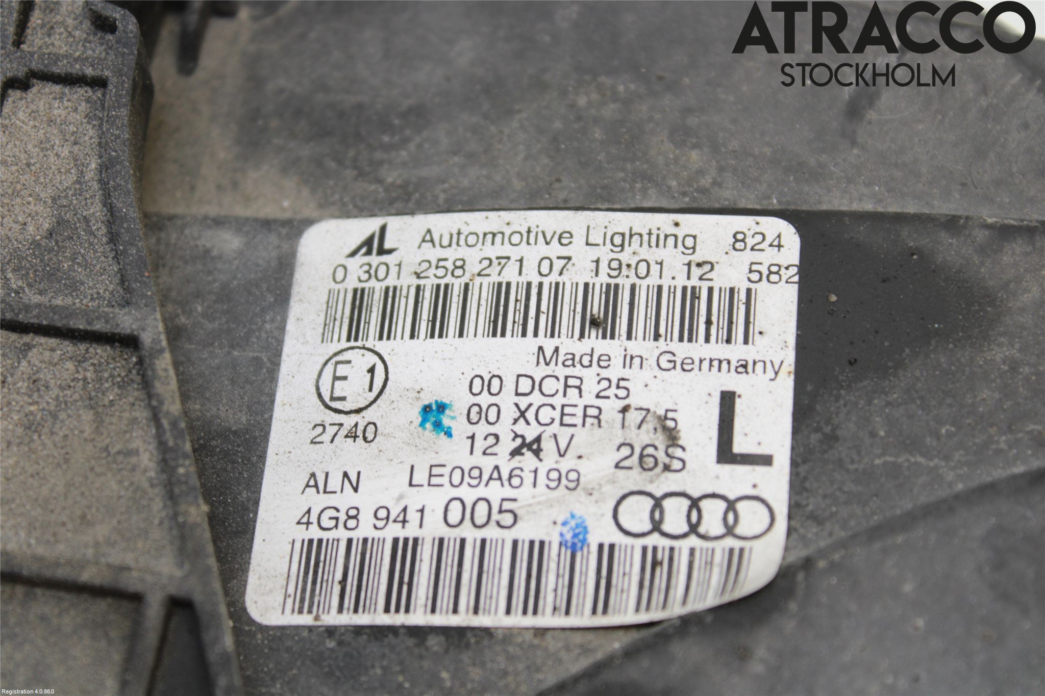 Audi A7/S7 4G 11-17 Strålkastare Vänster