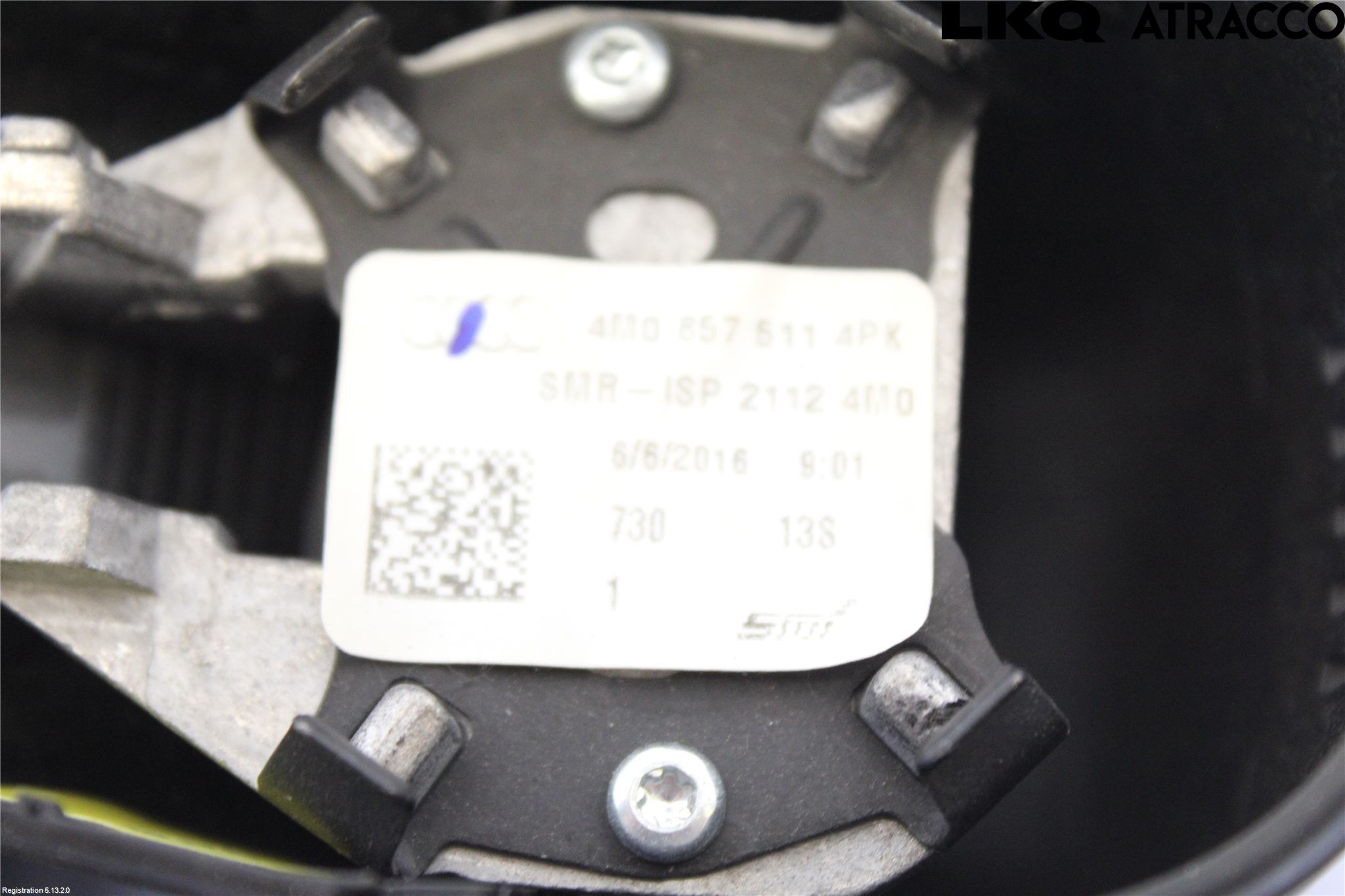 Audi A4/S4 B9 16-19 Spegel Invändig El