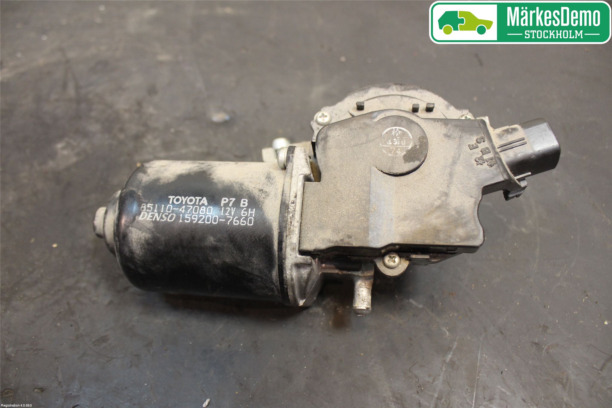 Toyota PRIUS NWH20 04-08 Torkarmotor Vindruta