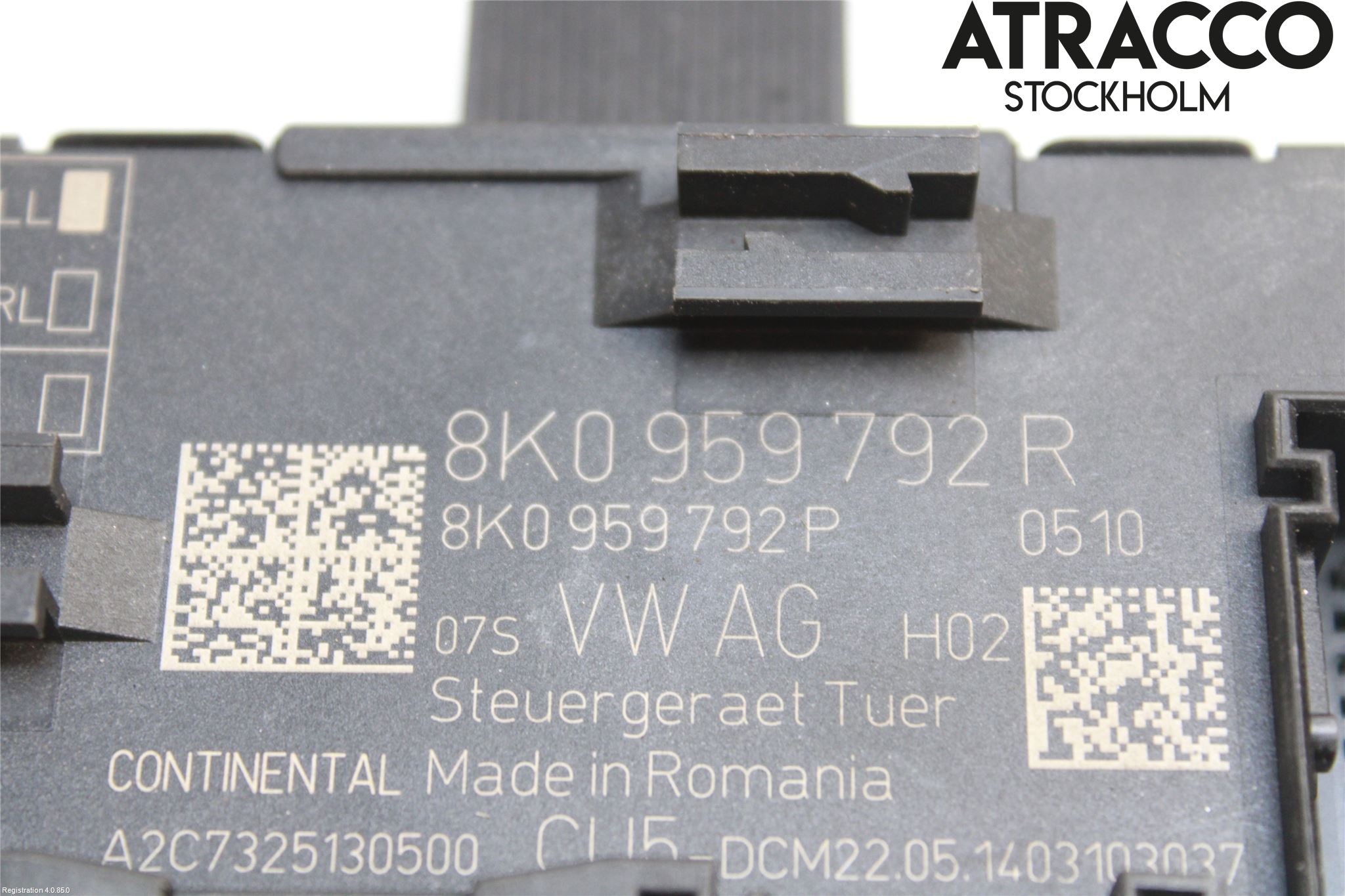 Audi A4 12-15 Styrenhet Dörr