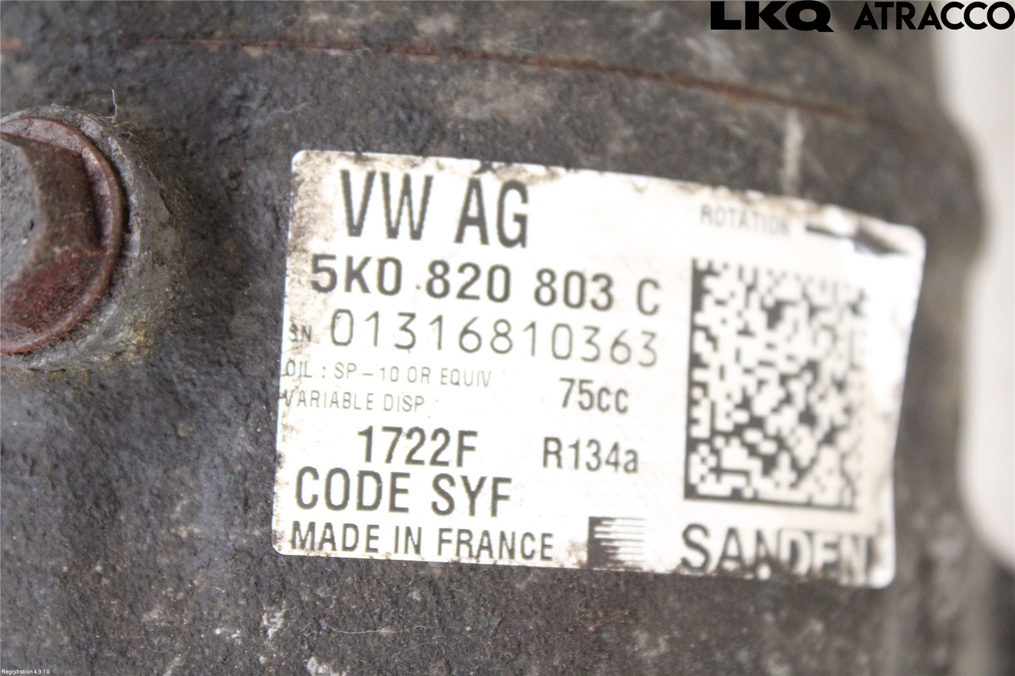 Skoda FABIA 07-14 Ac Kompressor