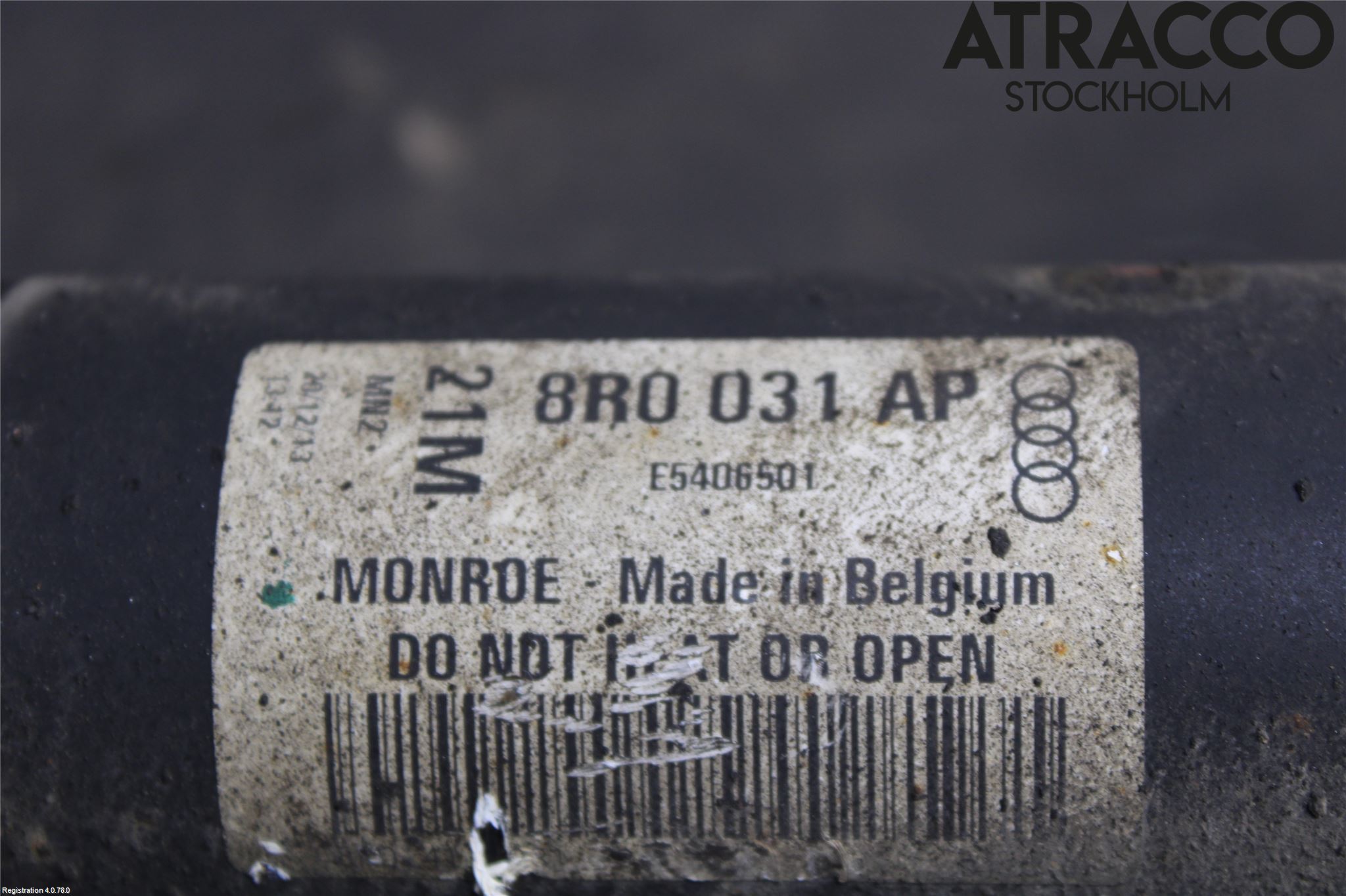 Audi Q5 09-16 Fjäderben Fram Höger