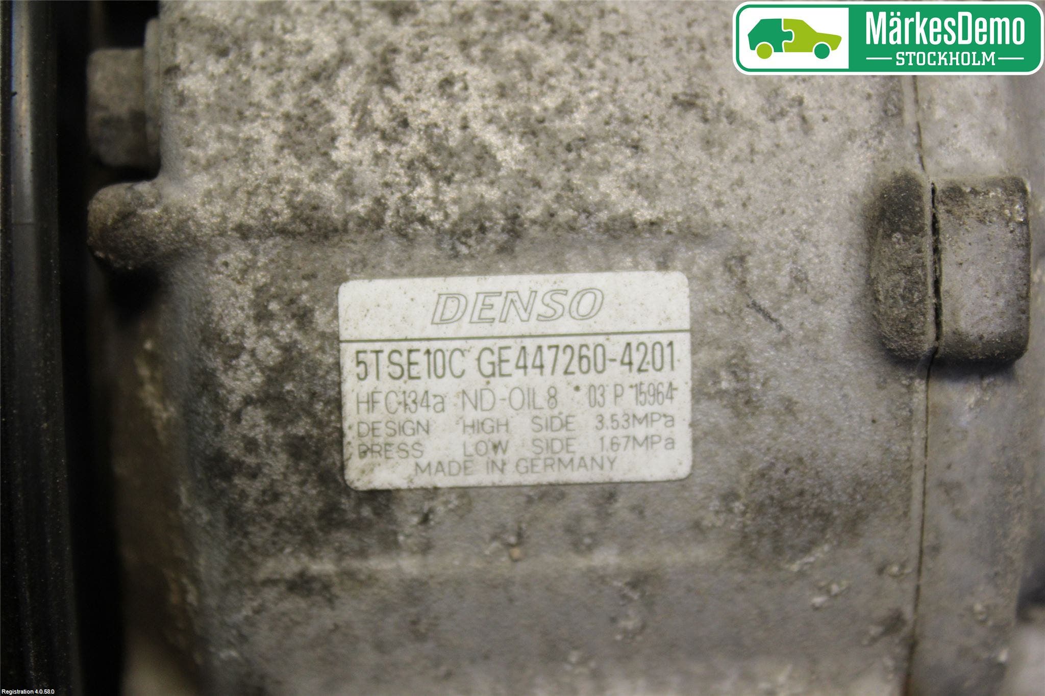 Toyota YARIS XP130 12-14 Ac Kompressor