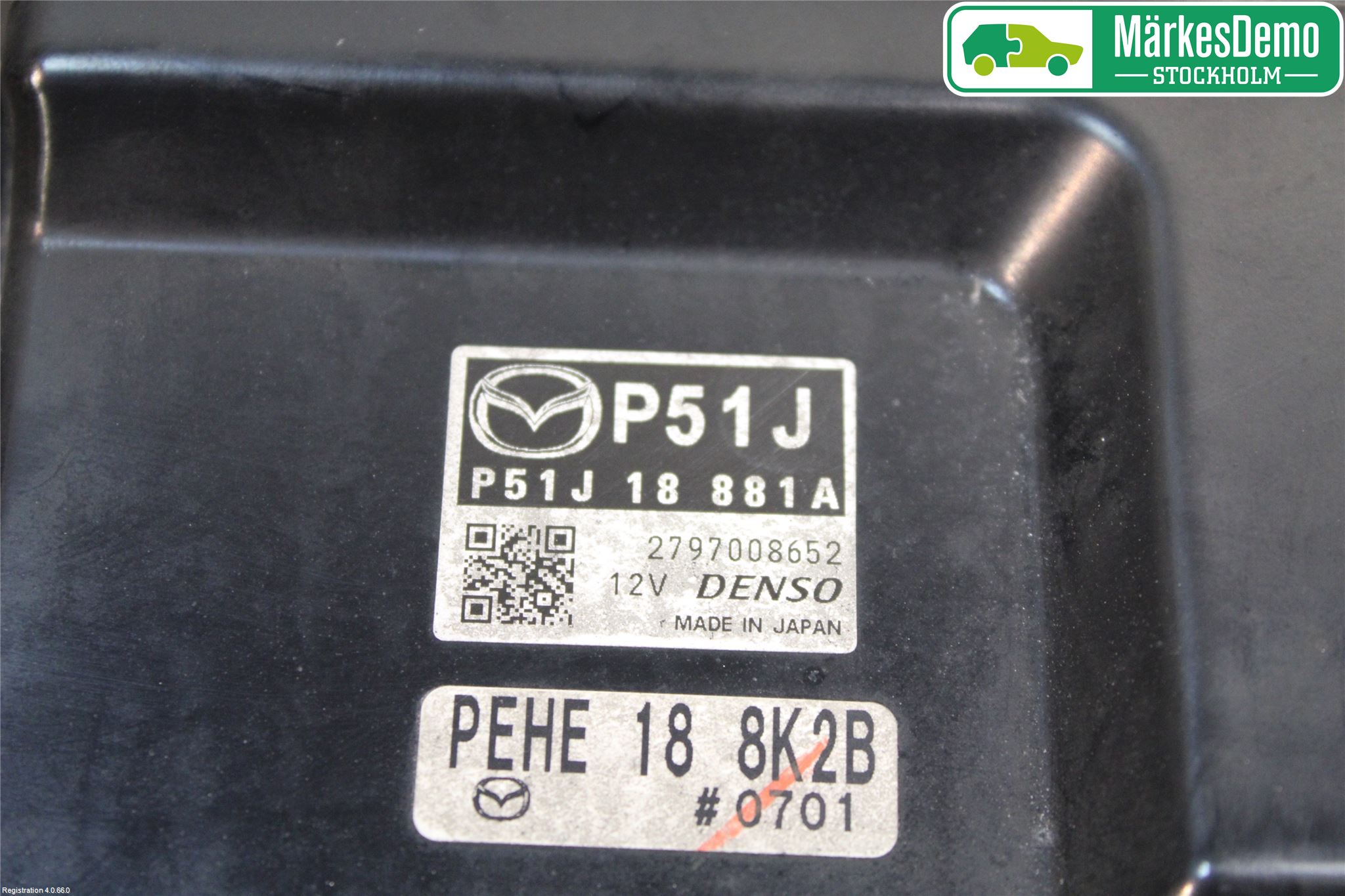Mazda 3 III 14-19 Styrenhet Insprut Bensin