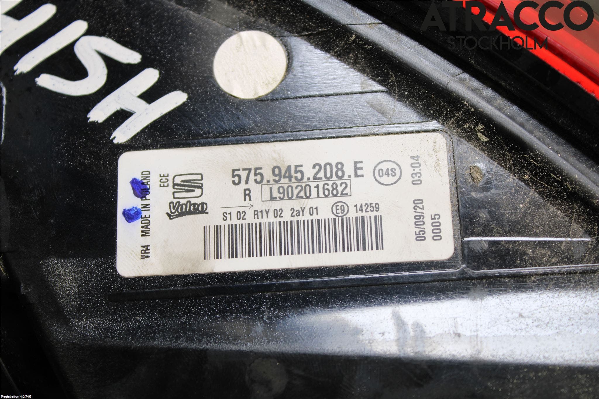 CUPRA ATECA 19- Bakljus Höger