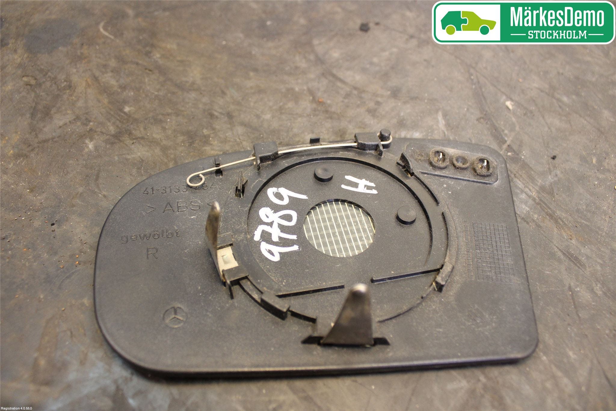 Mercedes-Benz MB C (203) 00-07 Spegelglas Hö