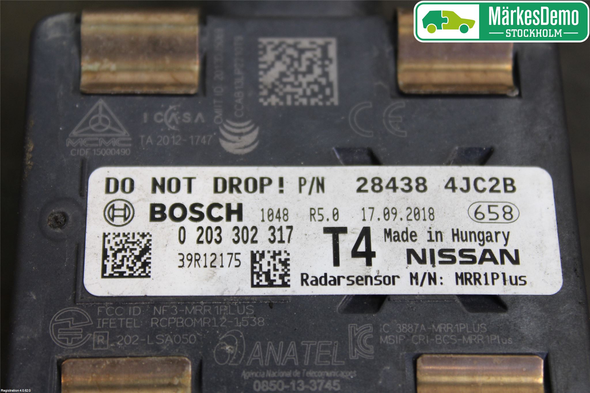 Nissan NAVARA, TREK-1 17-21 Sensor Adaptiv Farthållare