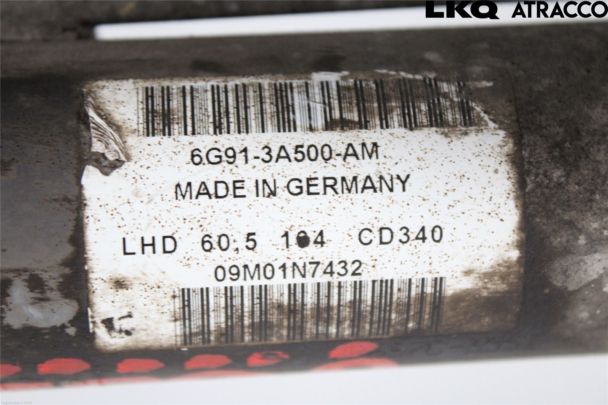 Ford S-MAX 06-15 Styrväxel Servo -Snäcka