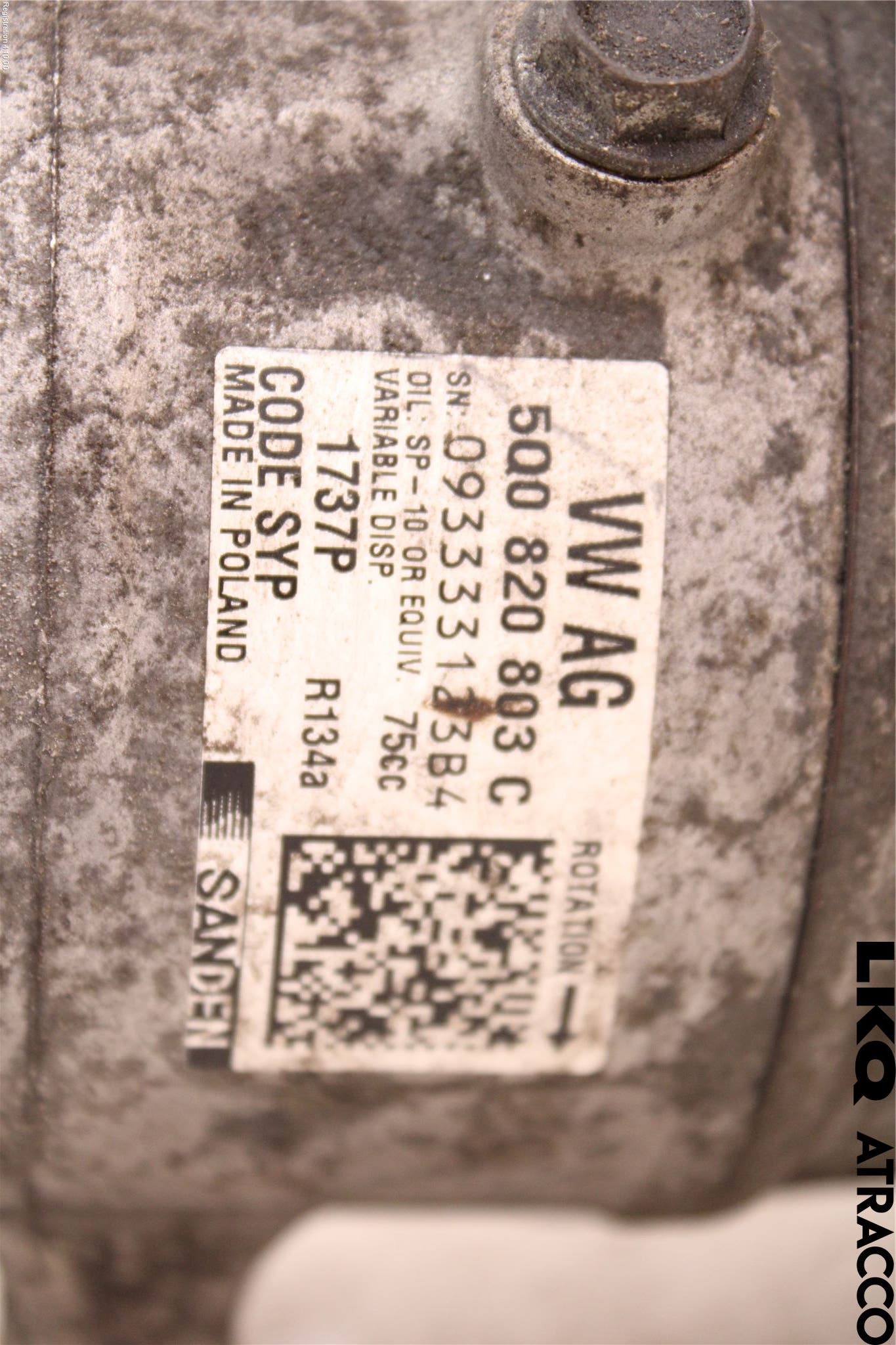 Skoda RAPID Ac Kompressor