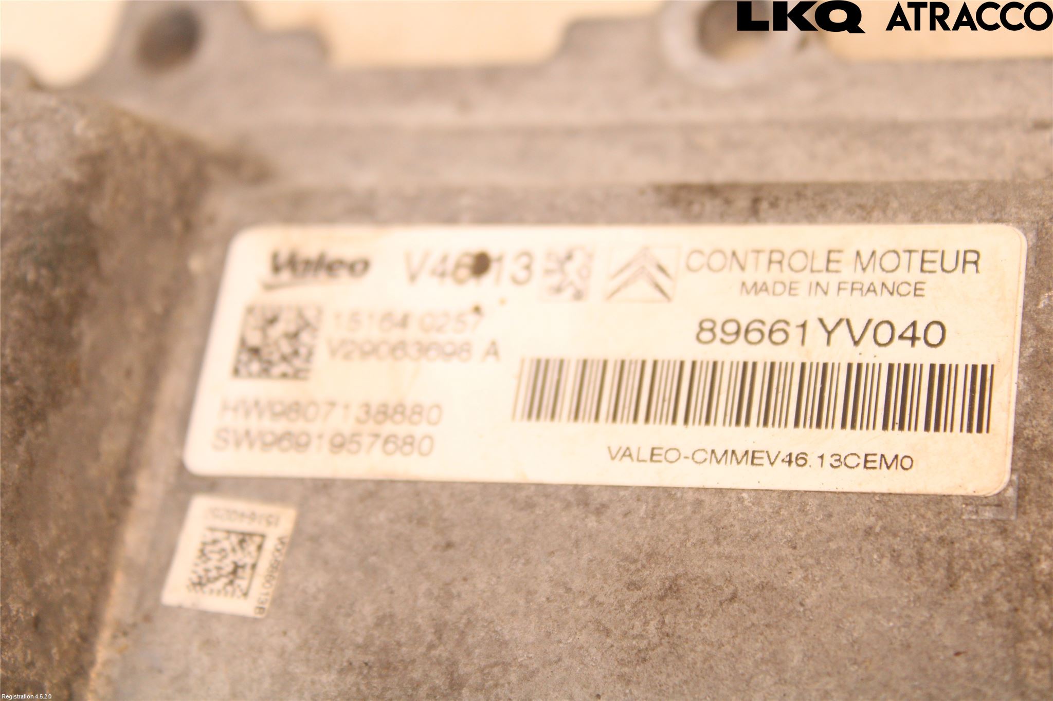 Citroen C1 14-22 Styrenhet Insprut Bensin