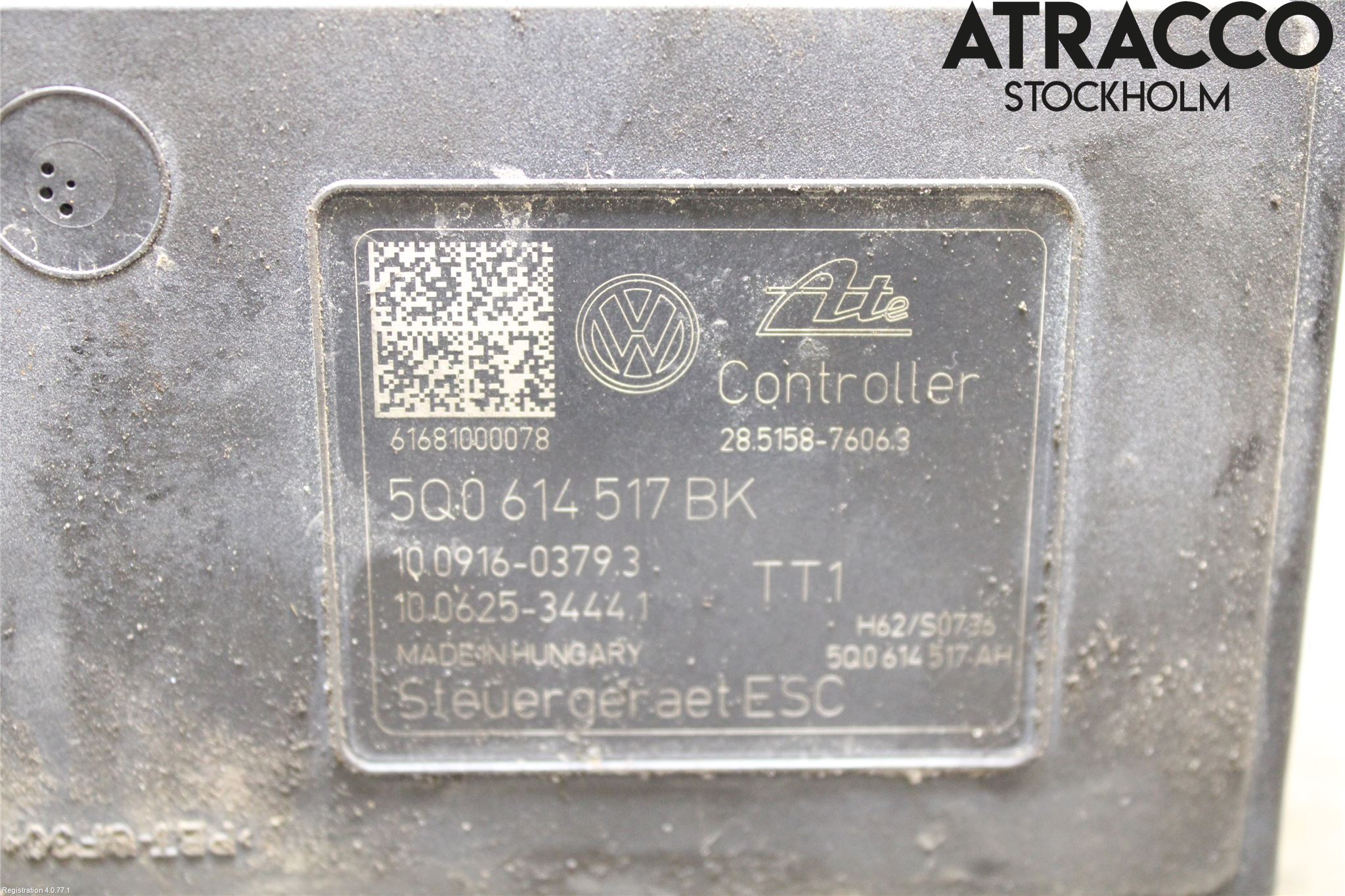 Volkswagen VW GOLF / E-GOLF VII 13-20 Abs Hydraulaggregat