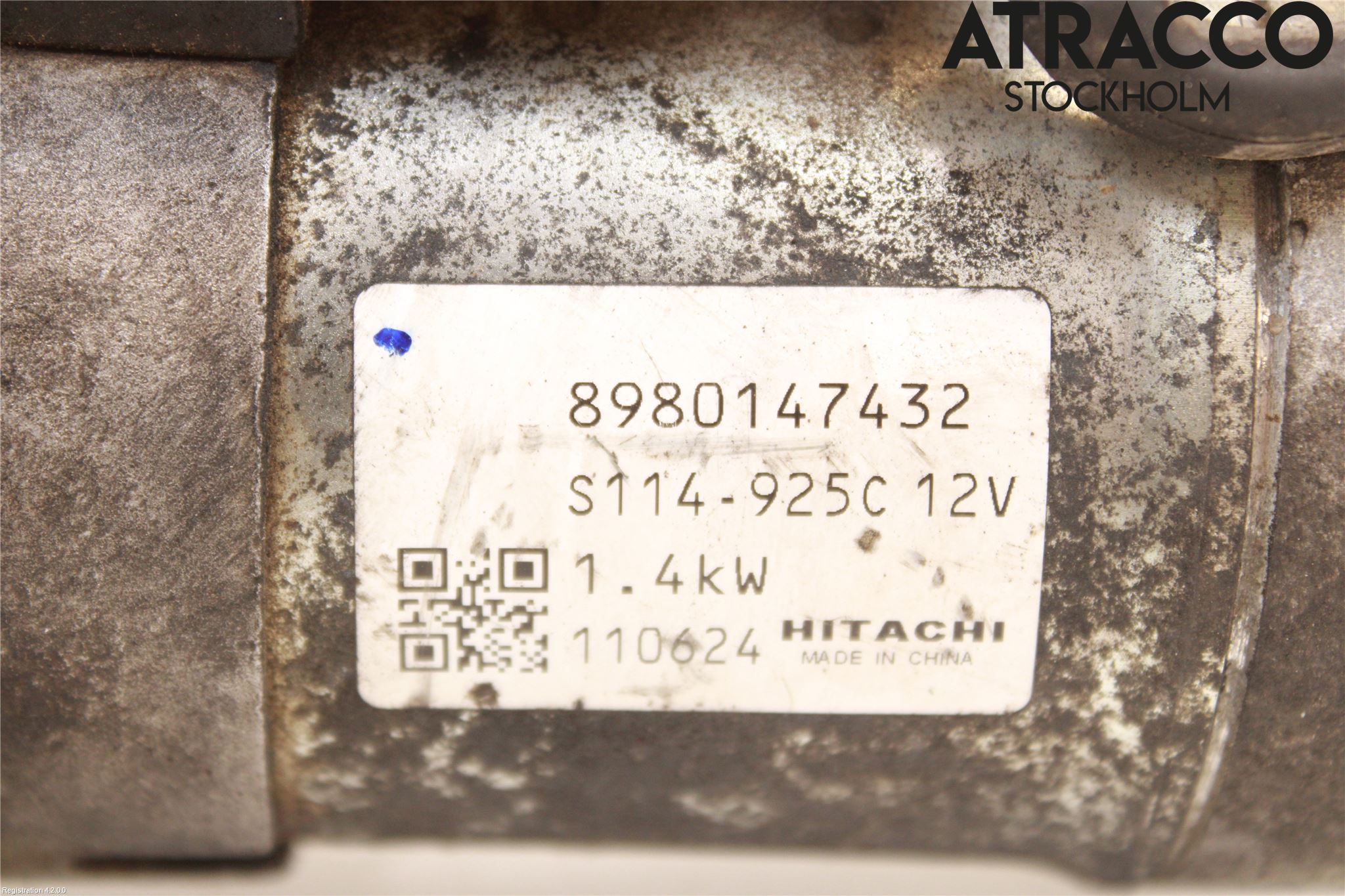 Opel COMBO 02-12 Startmotor Diesel