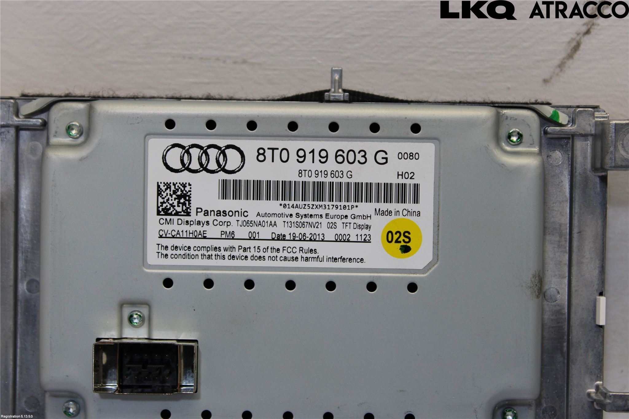 Audi A5 07-16 Multifunktionsdisplay