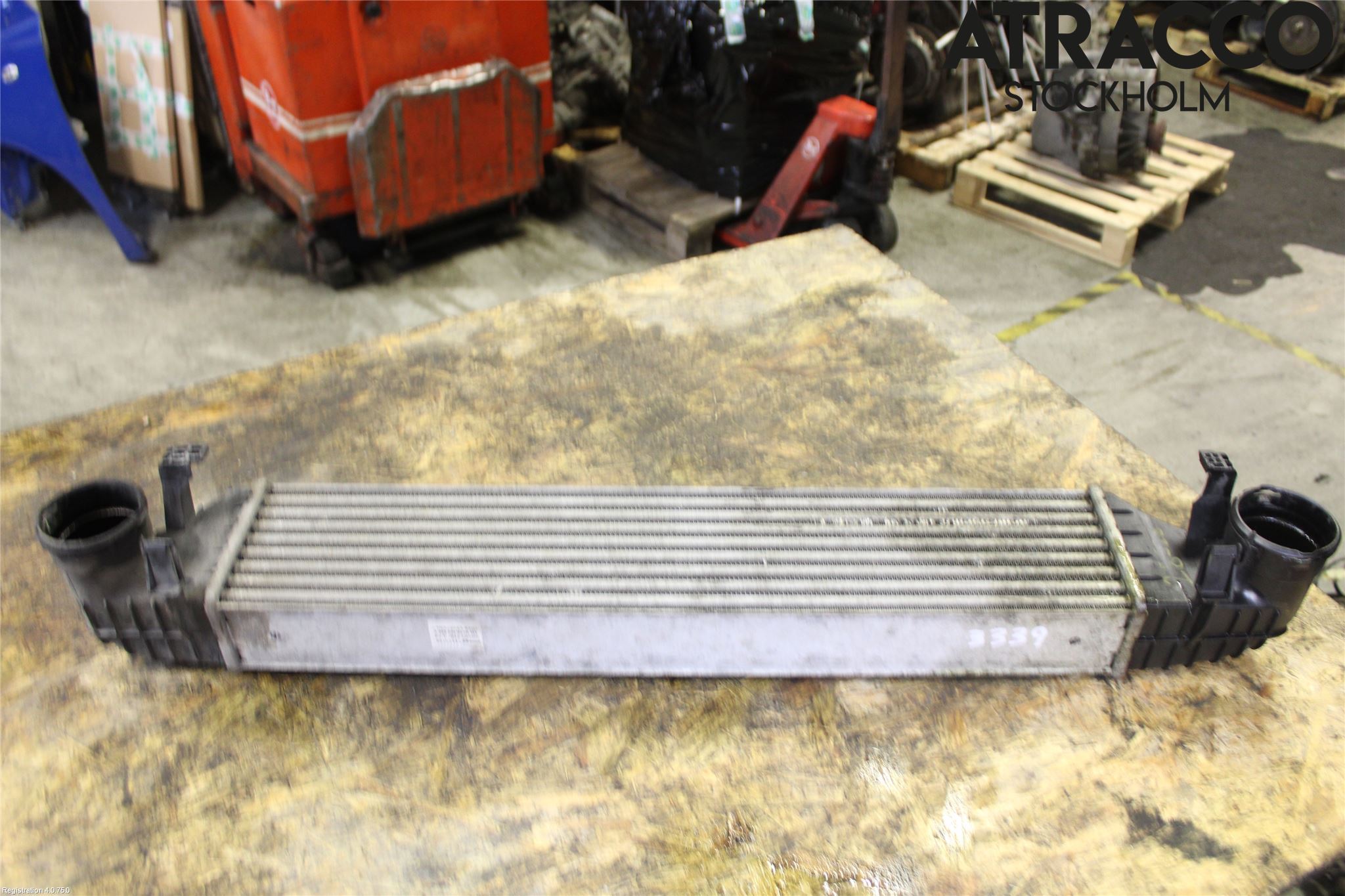 Mercedes-Benz MB C (203) 00-07 Laddluft-Intercooler Kyl