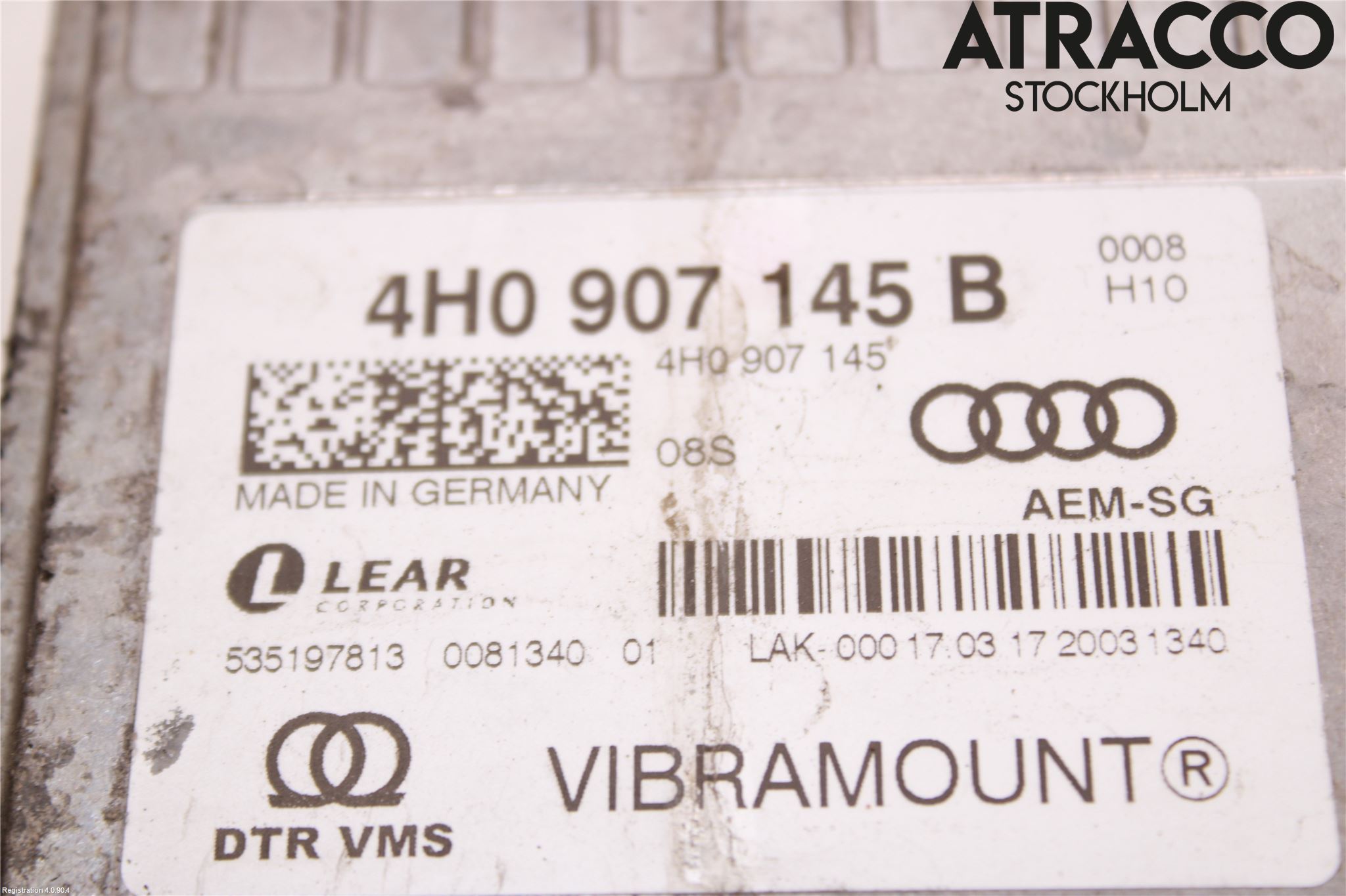 Audi A7/S7 4G 11-17 Styrenhet Övrigt