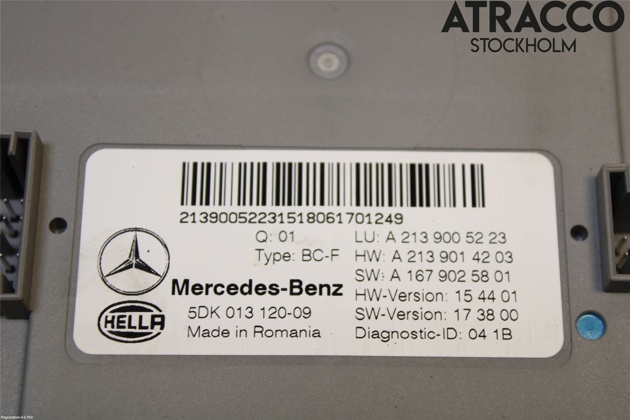 Mercedes-Benz MB E-KLASS (W213) 16-23 Komfort Styrdon