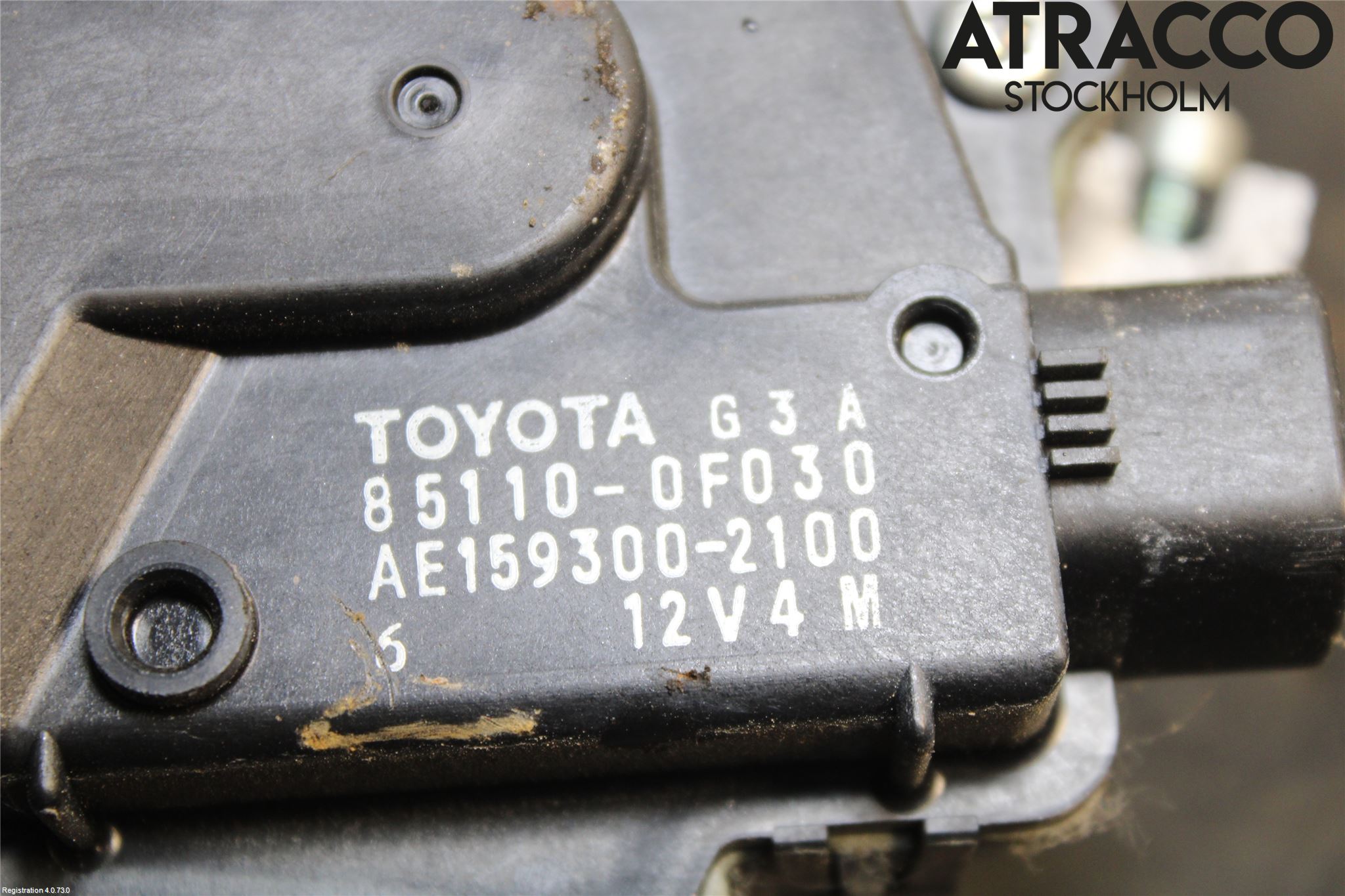 Toyota VERSO 09-18 Torkarmotor Vindruta