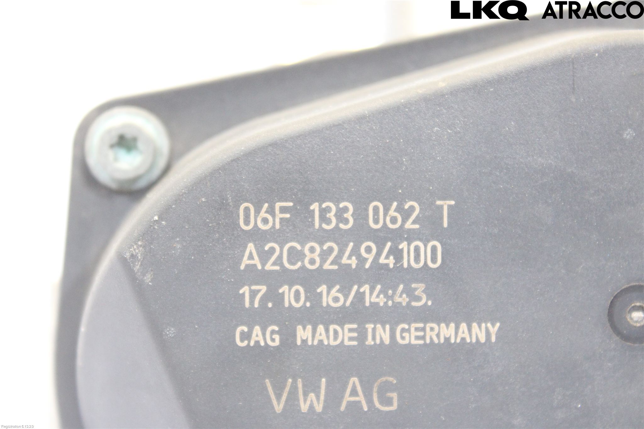 Volkswagen VW GOLF / E-GOLF VII 13-20 Injspjällhus