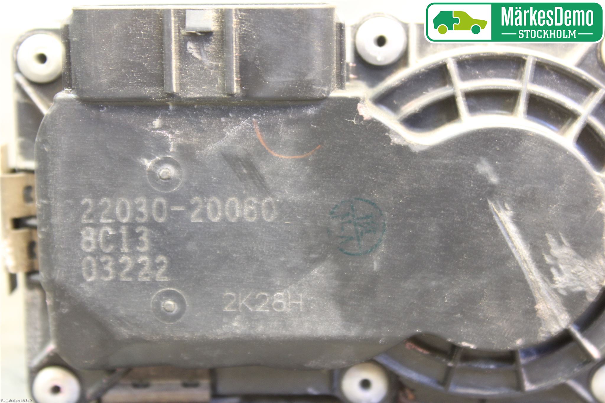 Lexus RX XU30 03-09 Injspjällhus