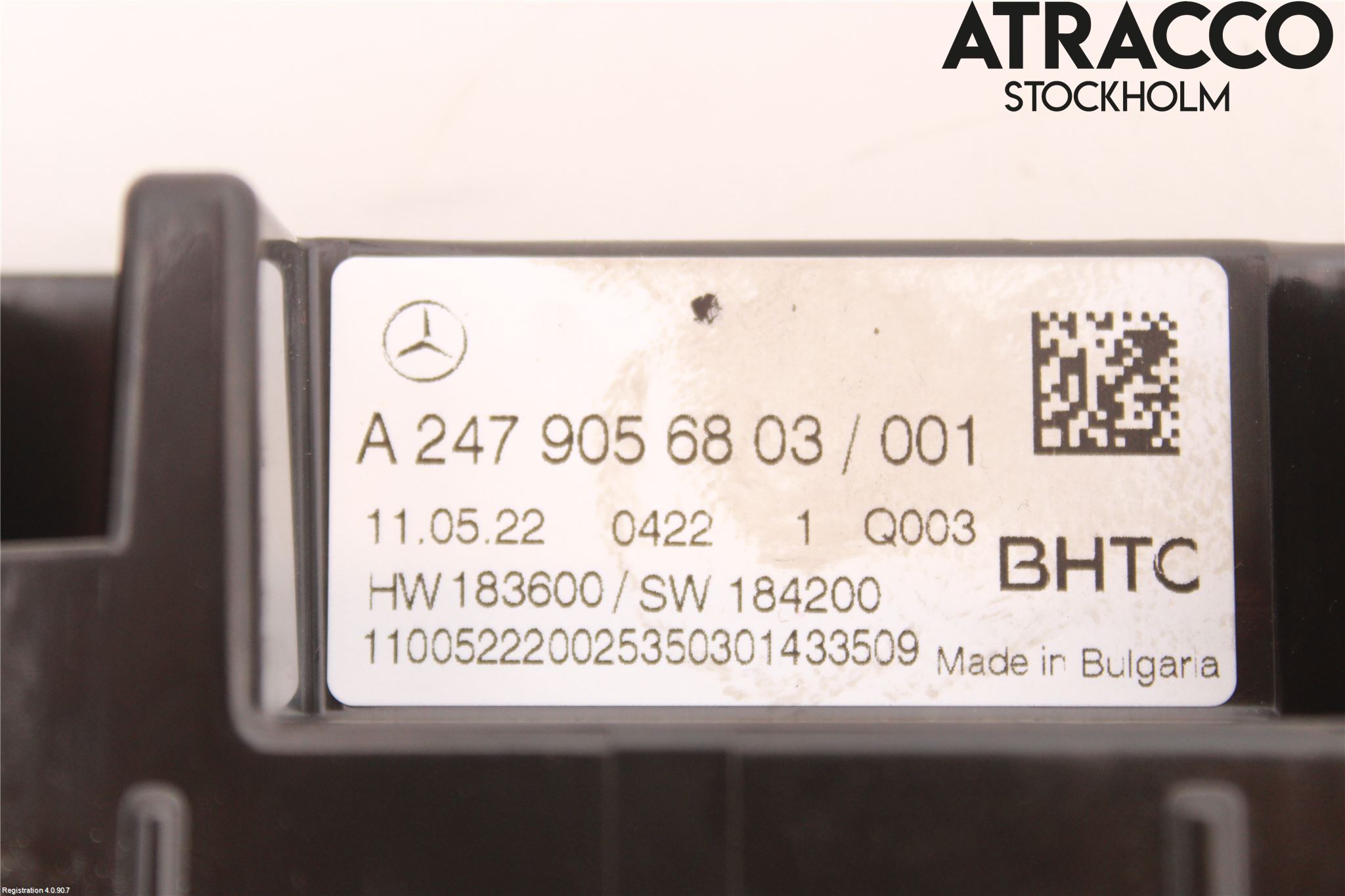 Mercedes-Benz MB A-KLASS (W177) 18- Ac Styrenhet Ac Manöveren